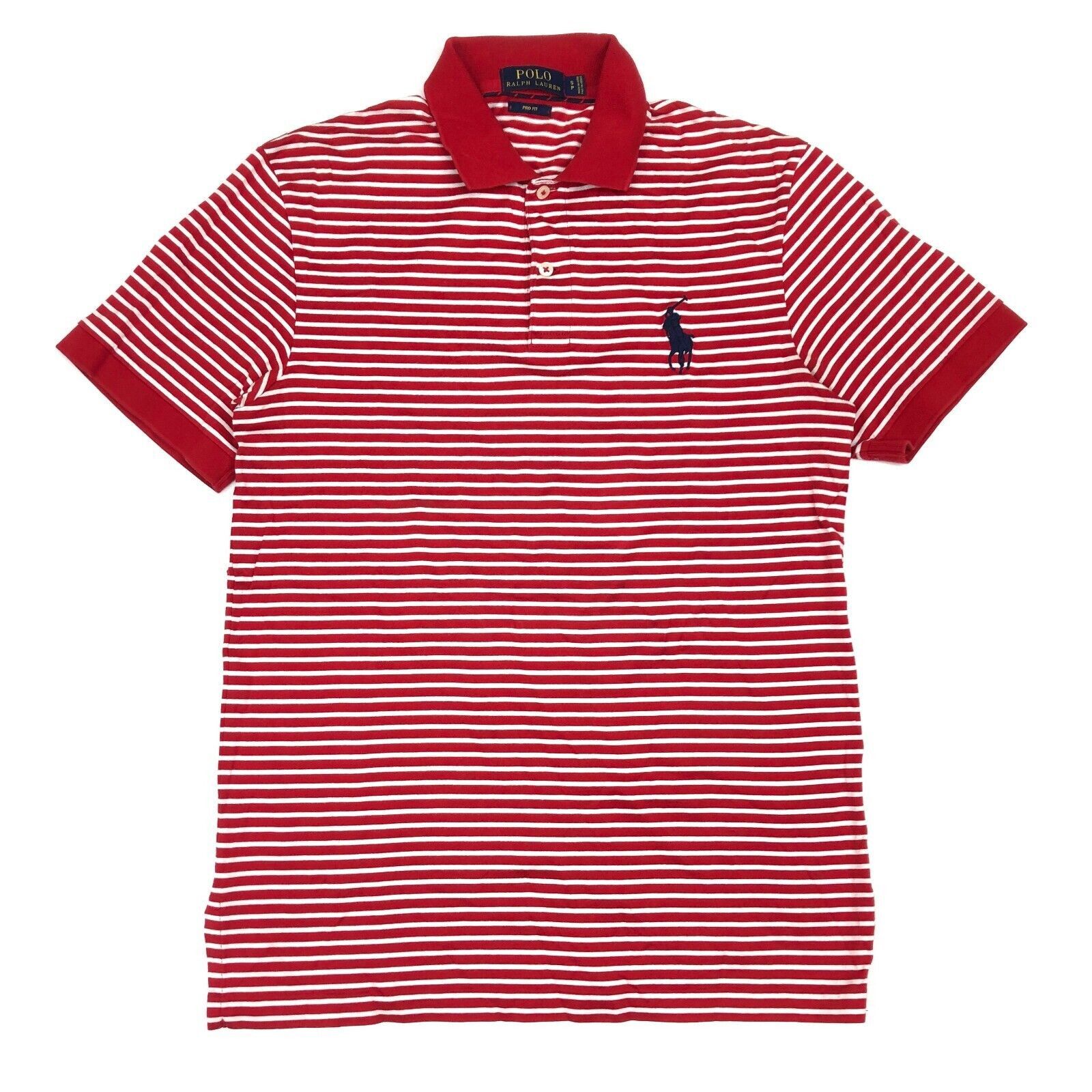 Ralph Lauren Polo Ralph Lauren Pro Fit Striped Shirt Top Size Small Size US S / EU 44-46 / 1 - 1 Thumbnail