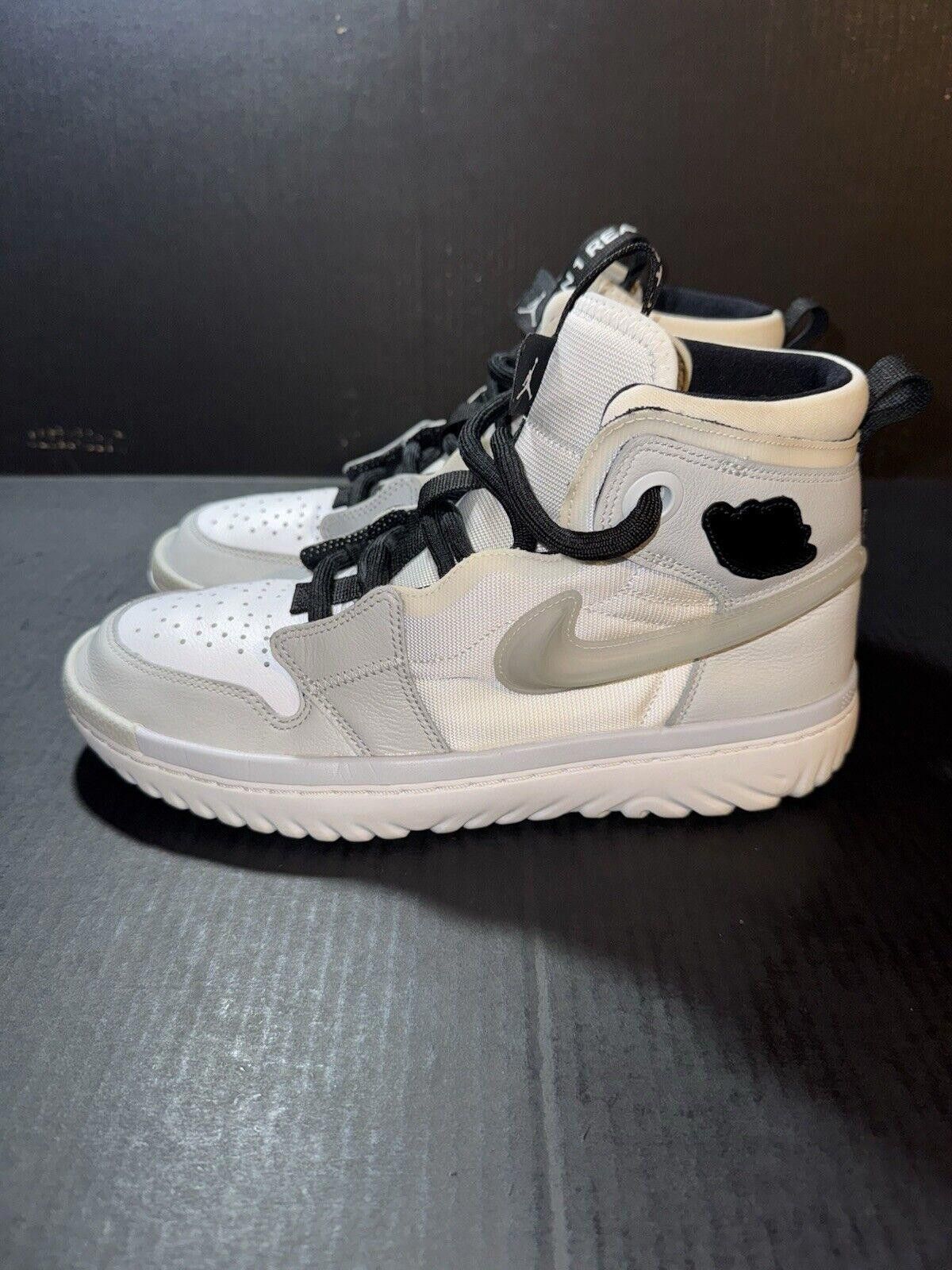 Jordan Brand Nike Air Jordan 1 React High Grey Fog AR5321-100 - Size 9.5 Size US 9.5 / EU 42-43 - 5 Thumbnail