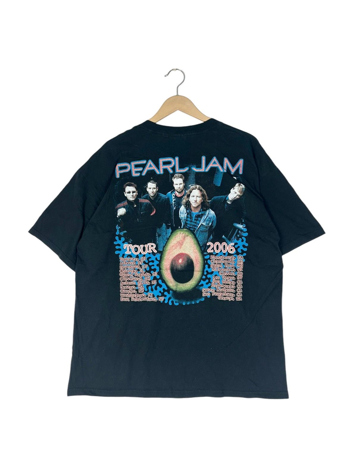 Band Tees × Vintage Vintage Pearl Jam US Tour 20s / The Avocado Album/ Grunge Size US XL / EU 56 / 4 - 2 Thumbnail