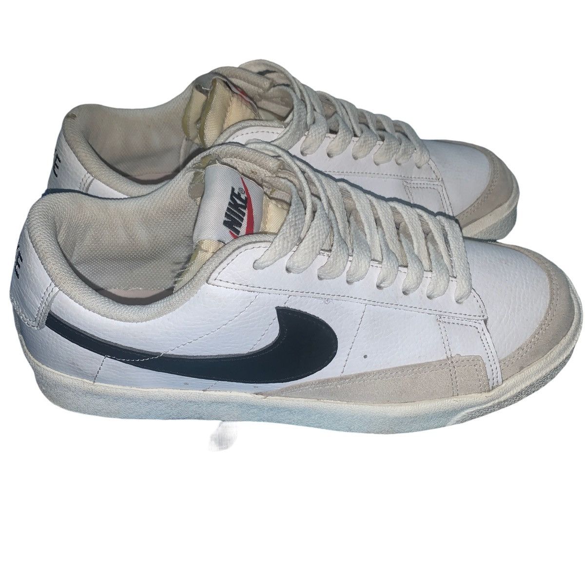 Nike × Vintage Nike Blazer Low Vintage77 Size US 8 / EU 41 - 3 Thumbnail
