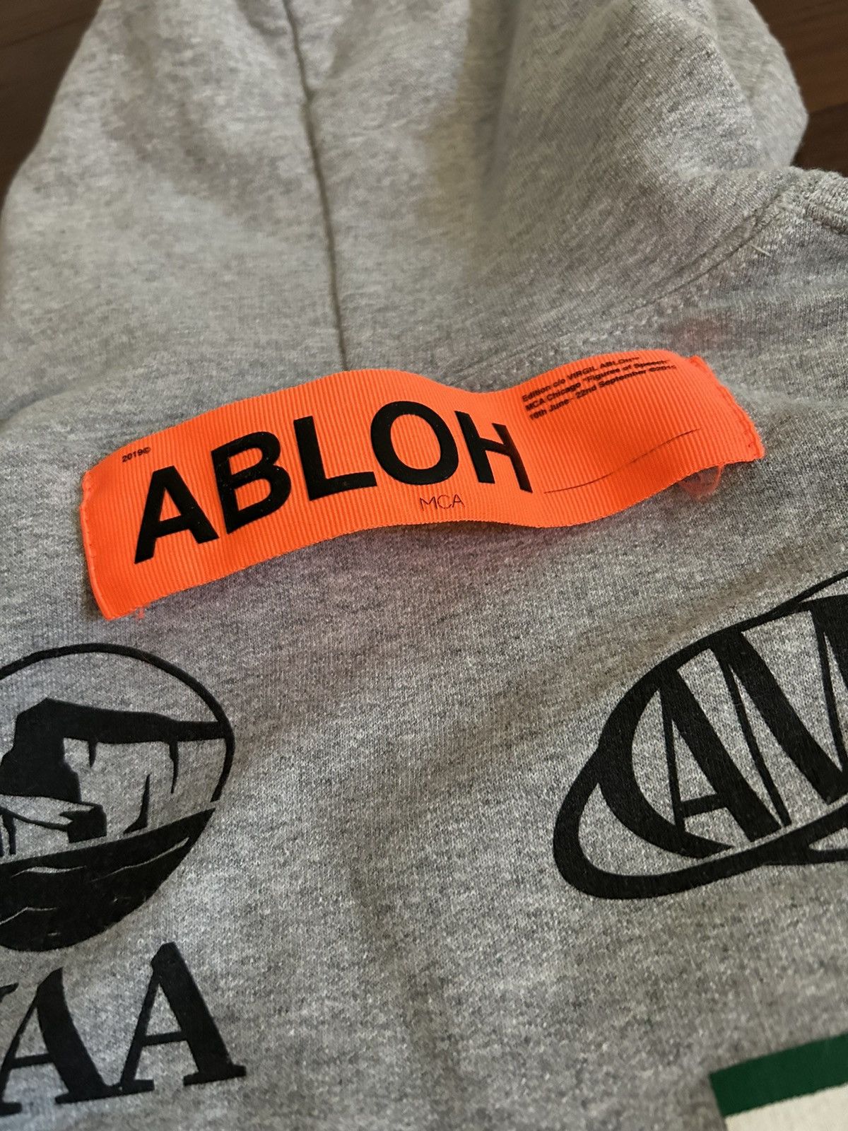 Virgil Abloh Virgil Abloh x Champion Figures of Speech MCA Hoodie Size US S / EU 44-46 / 1 - 3 Thumbnail