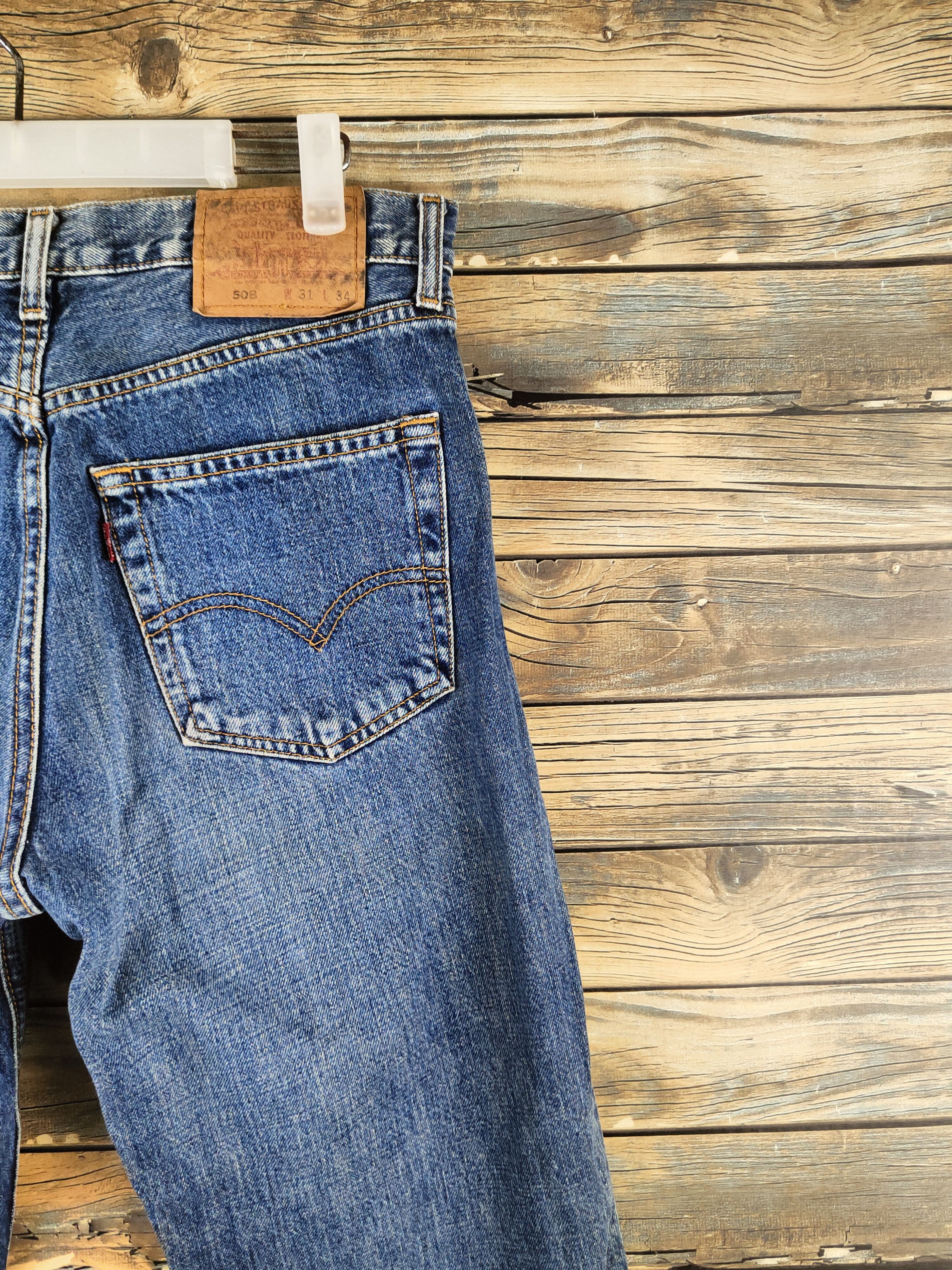 Levi's Levi's Blue Distressed Ripped Jeans #S2815 Size US 30 / EU 46 - 11 Thumbnail