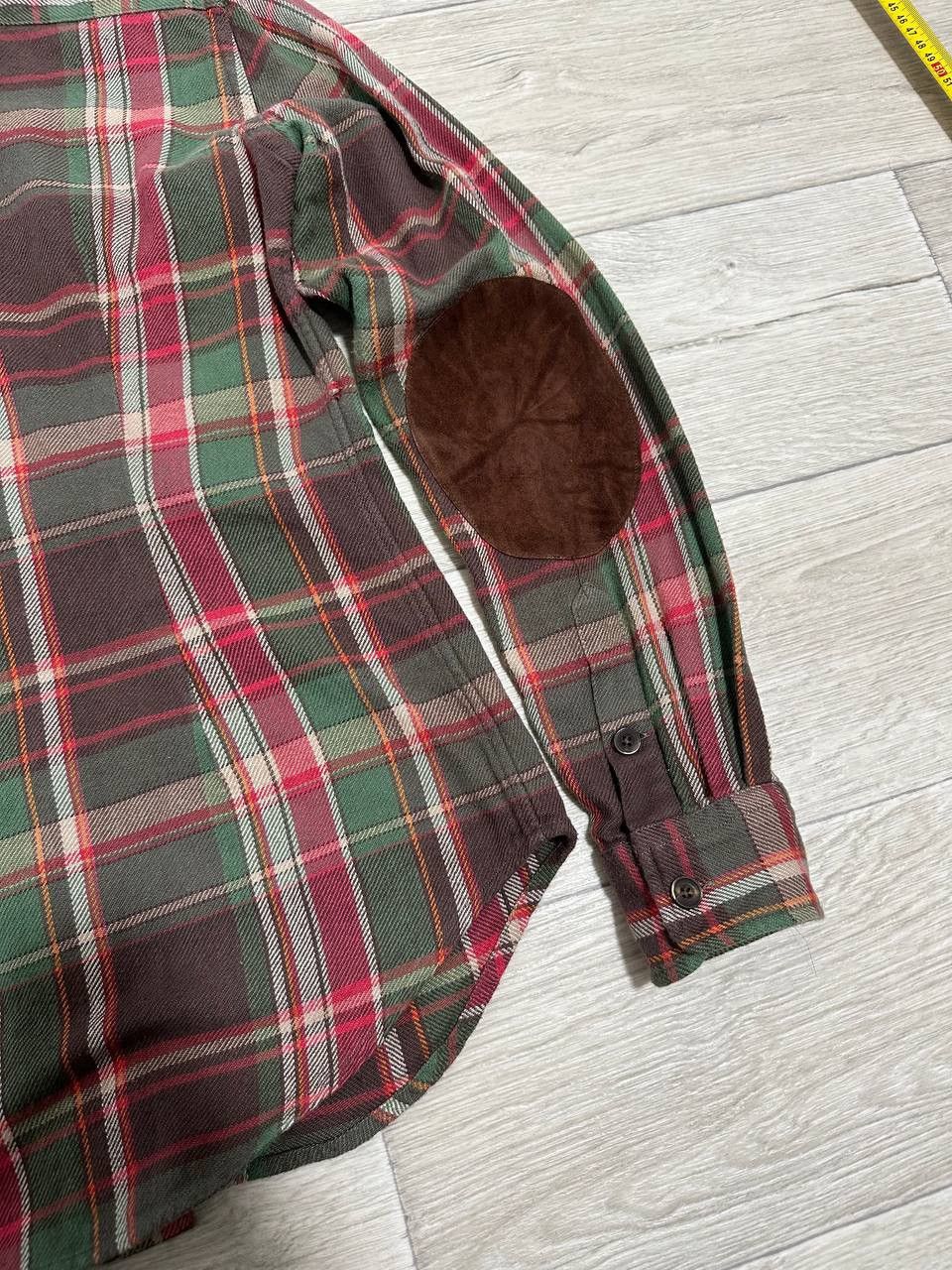 Polo Ralph Lauren Ralph Lauren Flannel Plaid Shirt Tartan Corduroy Elbow 8 Size US XS / EU 42 / 0 - 6 Thumbnail