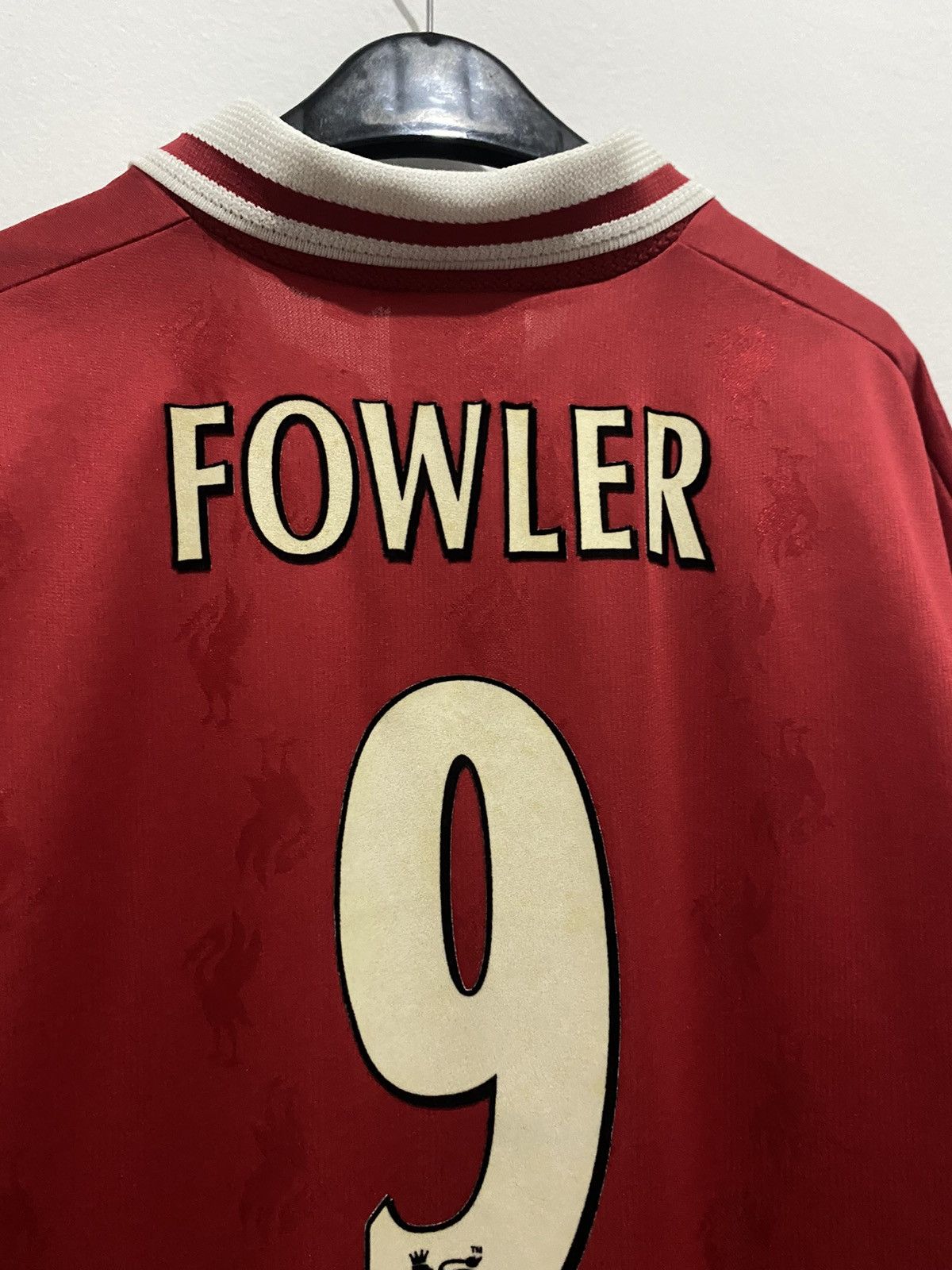 Reebok Liverpool 1996-1998 Home Fowler Soccer Jersey Size US L / EU 52-54 / 3 - 5 Thumbnail