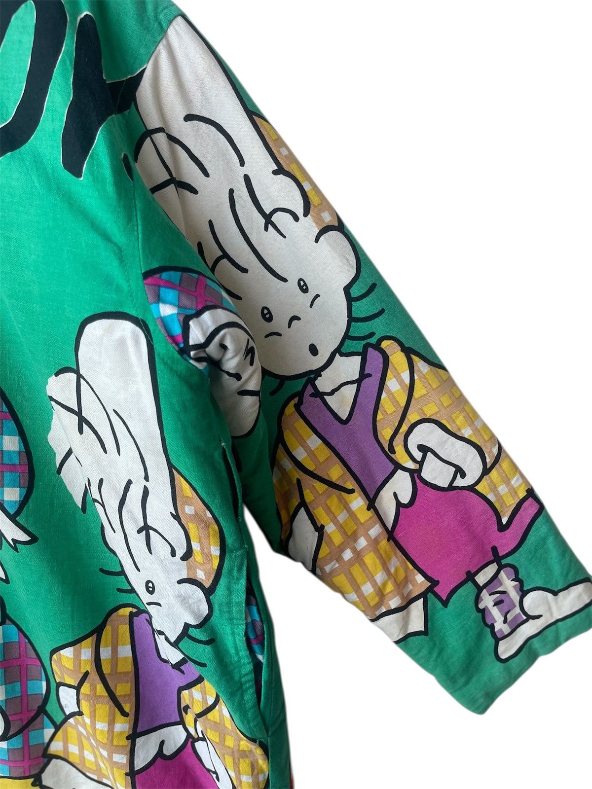 Cartoon Network RARE 90s Funny Boy Trio Cartoon Character Full Print Jacket Size US L / EU 52-54 / 3 - 5 Thumbnail