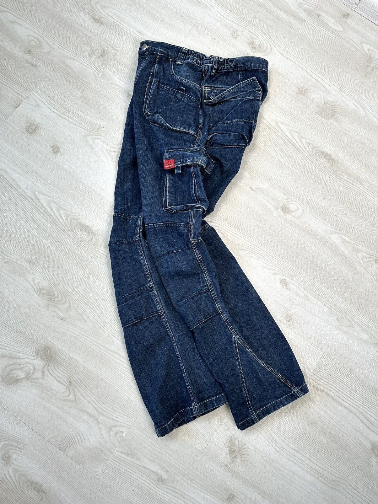 Vintage Vintage Y2k Carhartt Style Denim Jeans Streetwear Size US 34 / EU 50 - 2 Thumbnail