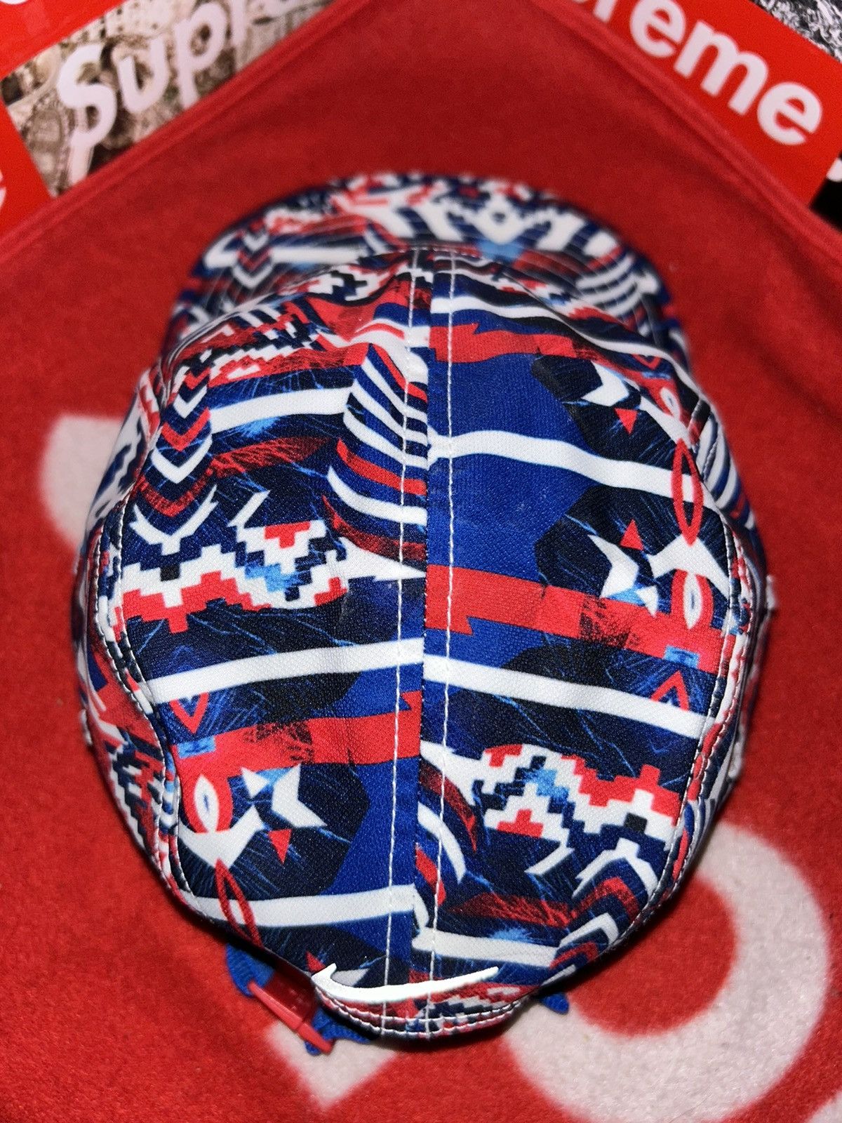 Nike 2014 NIKE KOBE BRYANT IX INDEPENDENCE DAY 5 PANEL HAT NEW Size ONE SIZE - 5 Thumbnail