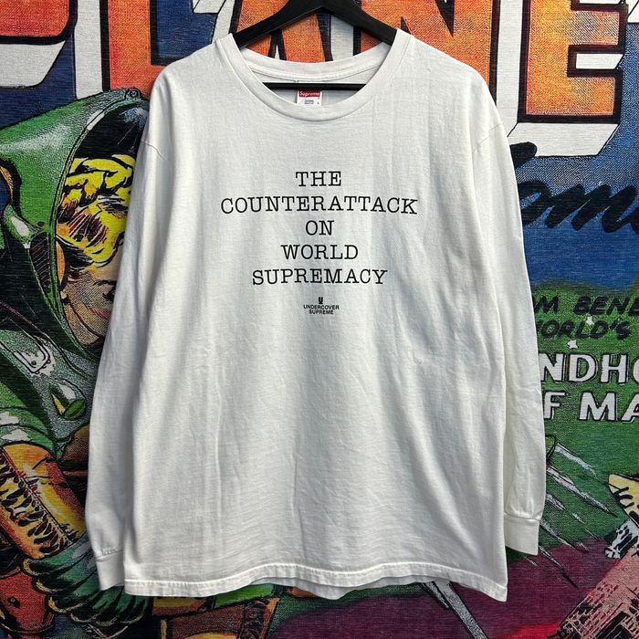 Supreme UNDERCOVER/Public Enemy Counterattack L/S Tee Black