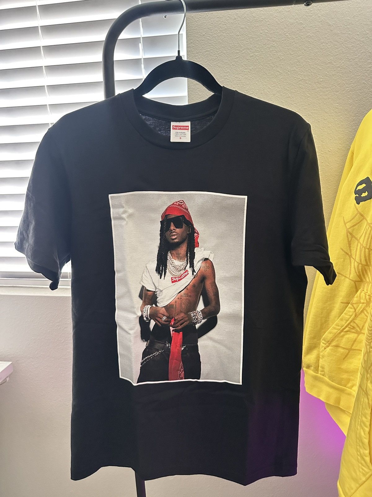 トップス Supreme Playboi Carti Tee Black Supreme Playboi Carti T-shirt | Black | FARFETCH