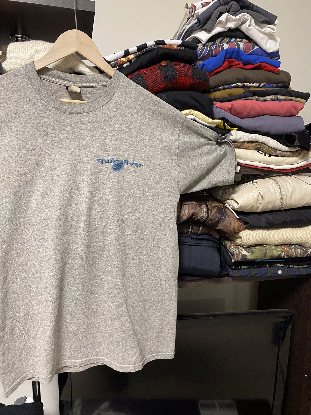 Quiksilver × Vintage Vintage Quiksilver Big Logo TEE Size US XL / EU 56 / 4 - 5 Thumbnail