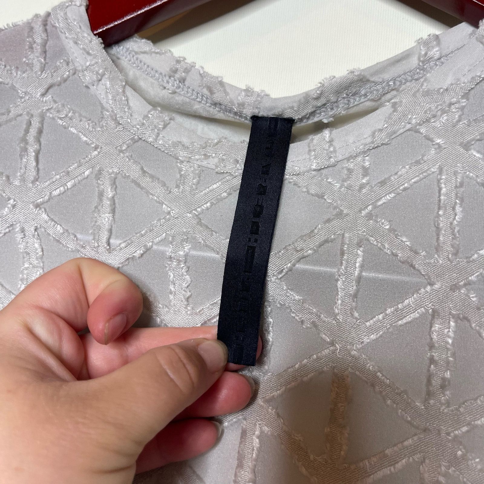 Gareth Pugh Gareth Pugh Pullover Long Sleeve Top Geometric Pattern 4 Size S / US 4 / IT 40 - 5 Thumbnail