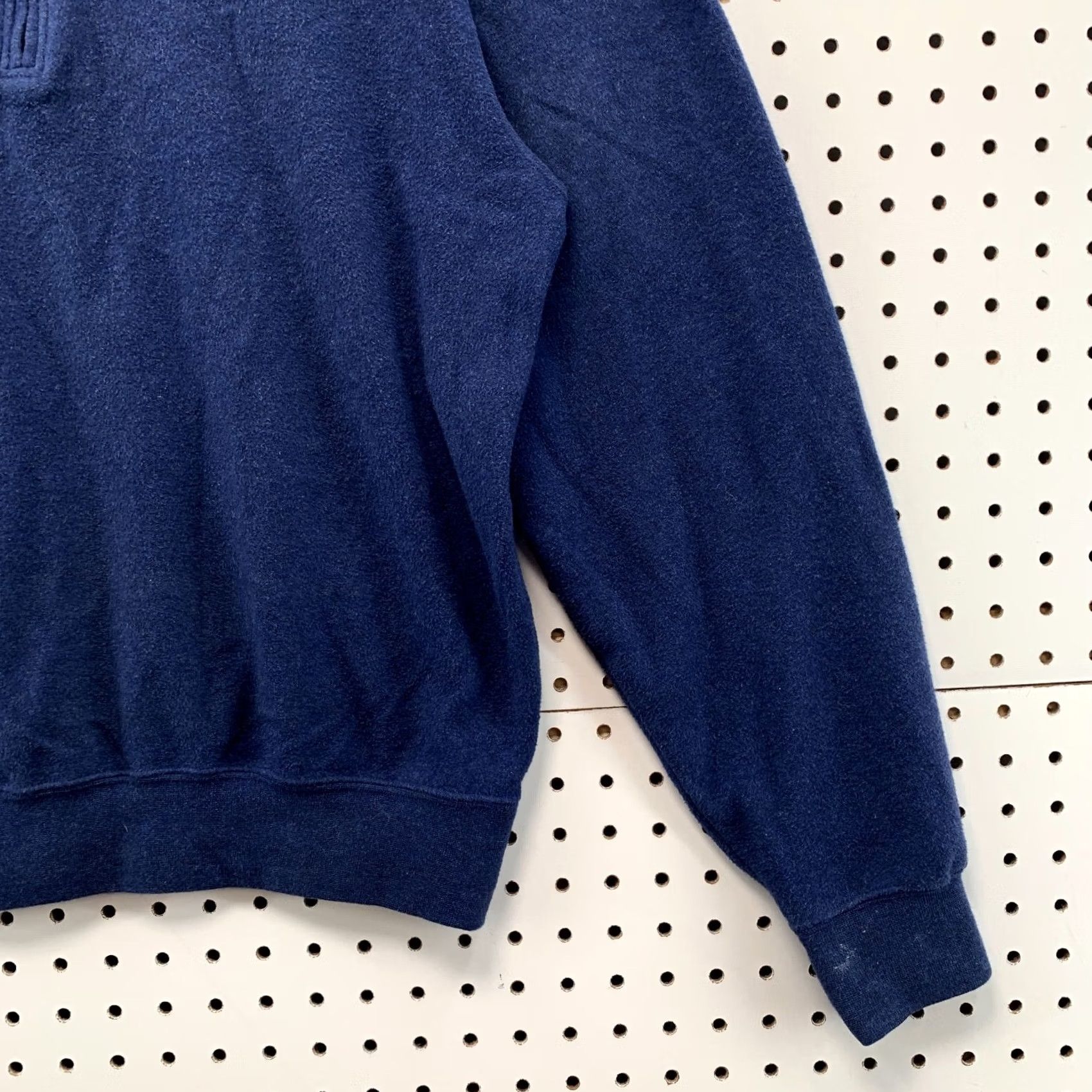 Peter Millar Peter Millar Sweater Mens Large Pullover 1/4 ZIp Long Sleeve Blue Casual 22.5x27 Size US L / EU 52-54 / 3 - 4 Thumbnail