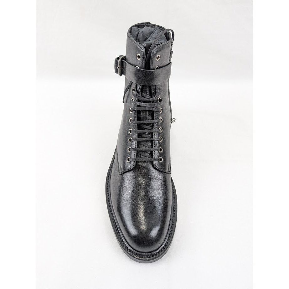 Saint Laurent Paris o1rshd1 Army 20 Buckle Boots in Nero Size US 8 / EU 41 - 6 Thumbnail