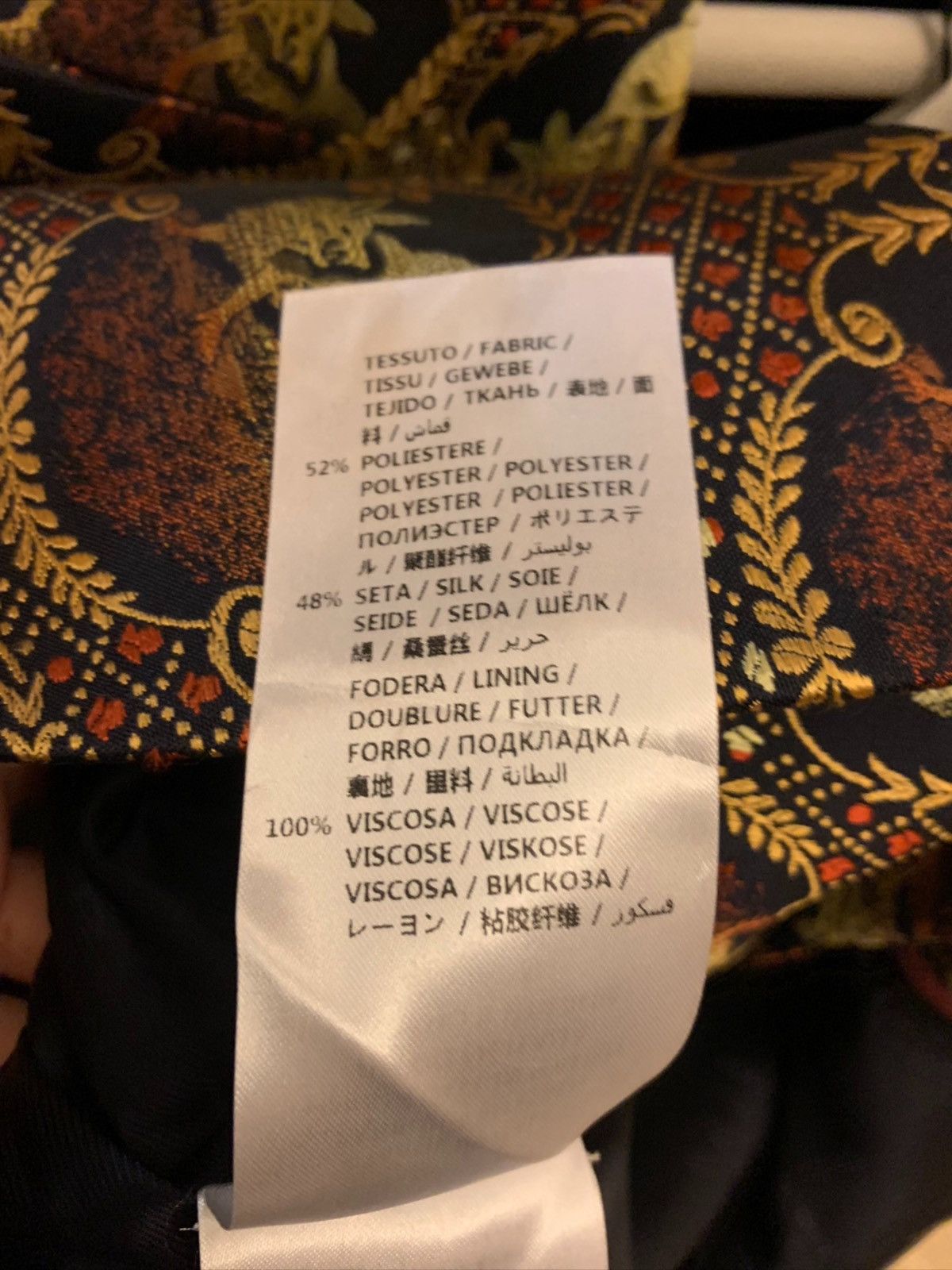 Gucci Gucci Runway print suit jacket Size US XXS / EU 40 - 6 Thumbnail