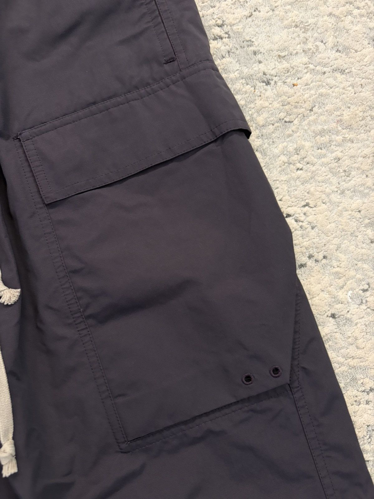 Rick Owens Mainline FW17 Plum Pod Cargo Shorts Size US 30 / EU 46 - 4 Thumbnail