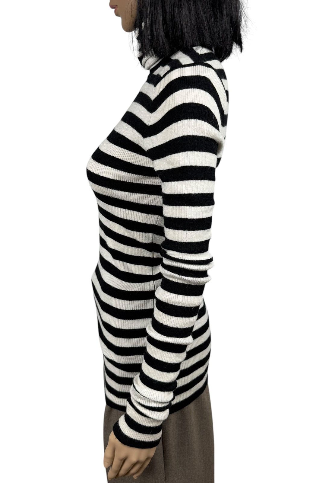 Maje Maje Wool Blend Turtleneck Striped size 2 Size M / US 6-8 / IT 42-44 - 5 Thumbnail