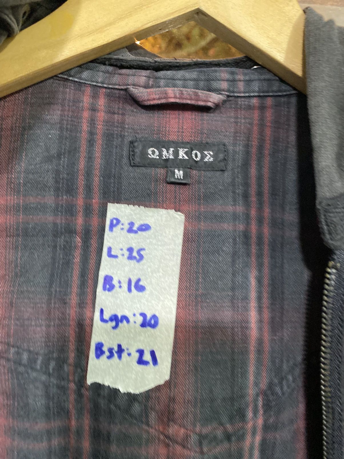 Japanese Brand Qmkos jacket Punk style Shirt Size US M / EU 48-50 / 2 - 6 Thumbnail