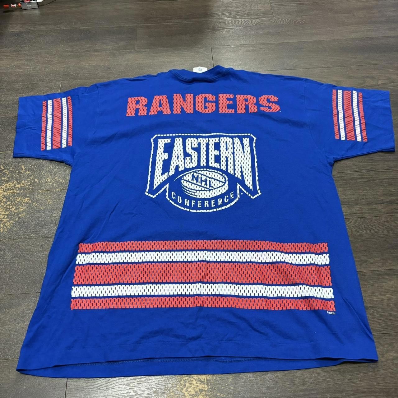 Pro Player Vintage Pro Player New York Rangers Jersey T Shirt 90s Size US XL / EU 56 / 4 - 4 Thumbnail