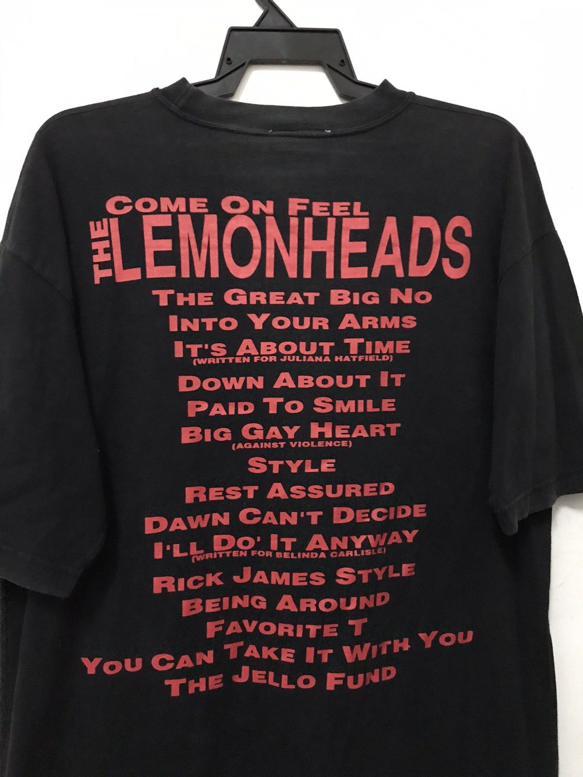 Band Tees Vintage 90s The Lemonheads Come on feel album T-Shirt Size US XL / EU 56 / 4 - 3 Thumbnail