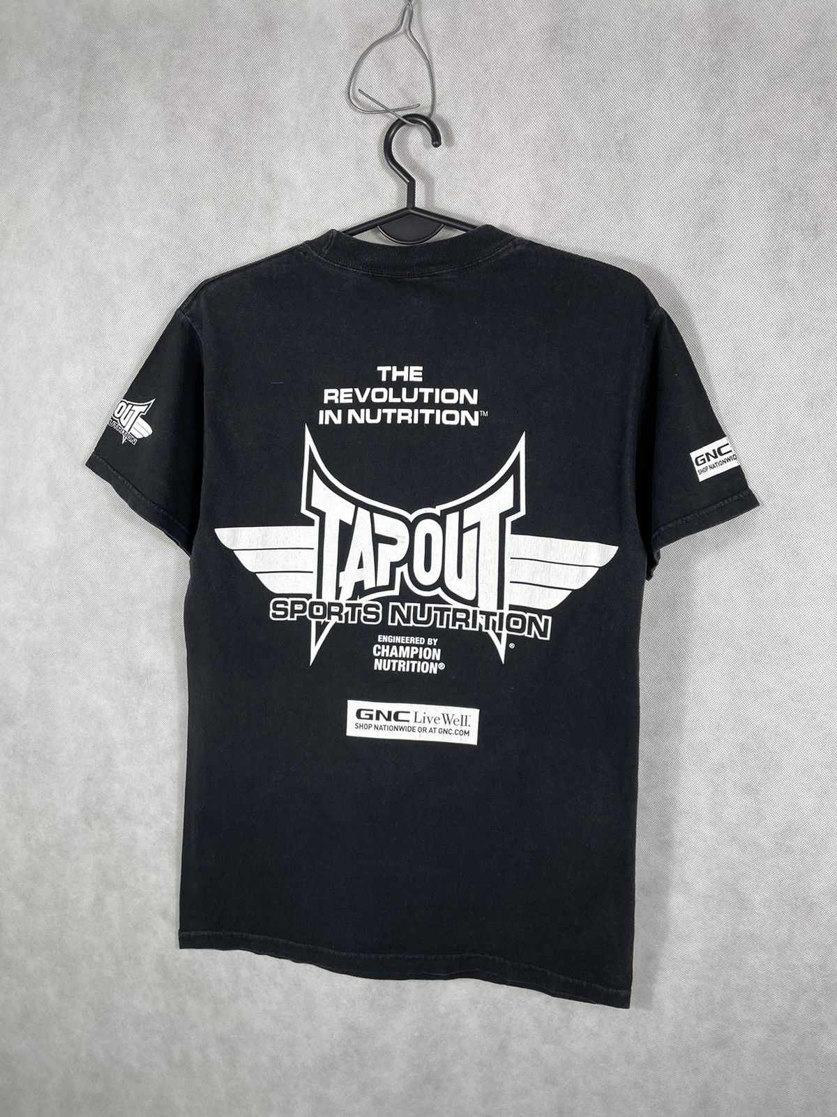 Tapout × Vintage Black vintage y2k t-shirt tee Tapout opium affliction Grunge Size US S / EU 44-46 / 1 - 8 Thumbnail