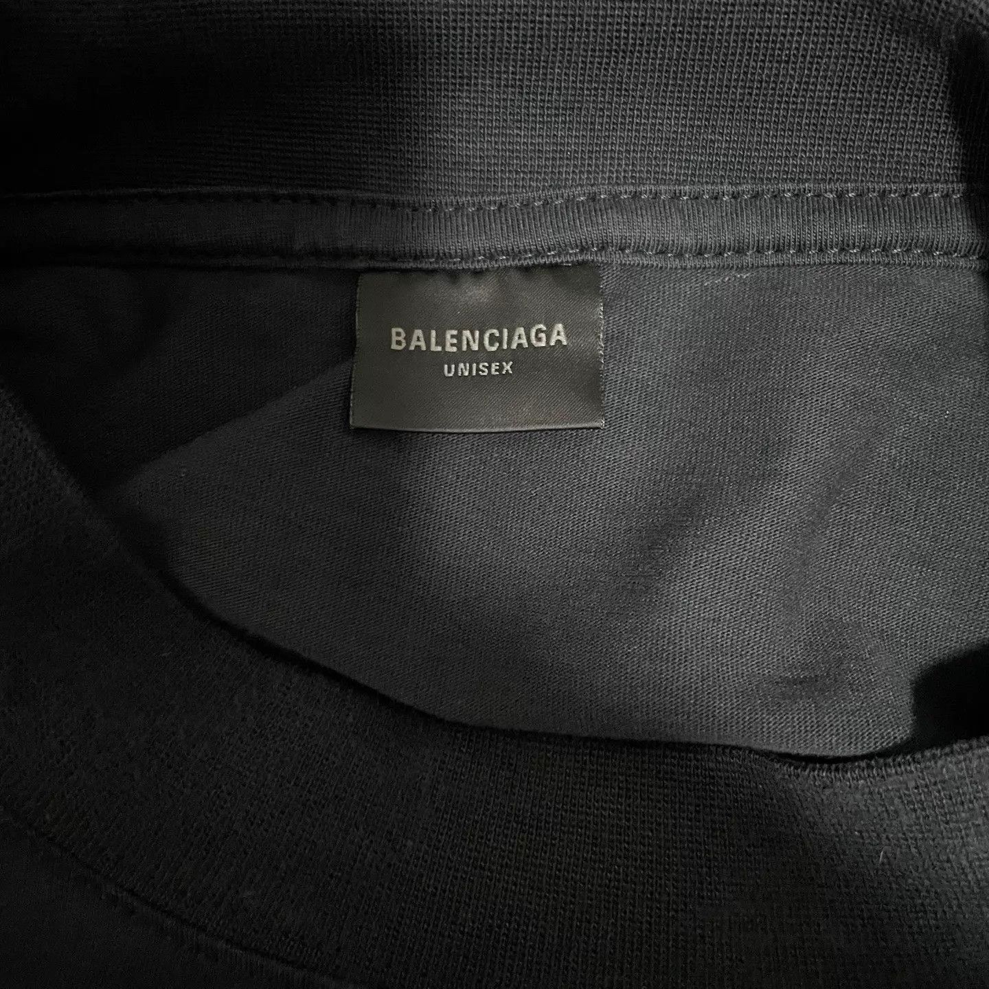 Balenciaga Balenciaga 25ss Phantom Fade Distressed Frayed Hem SS Size US L / EU 52-54 / 3 - 4 Thumbnail