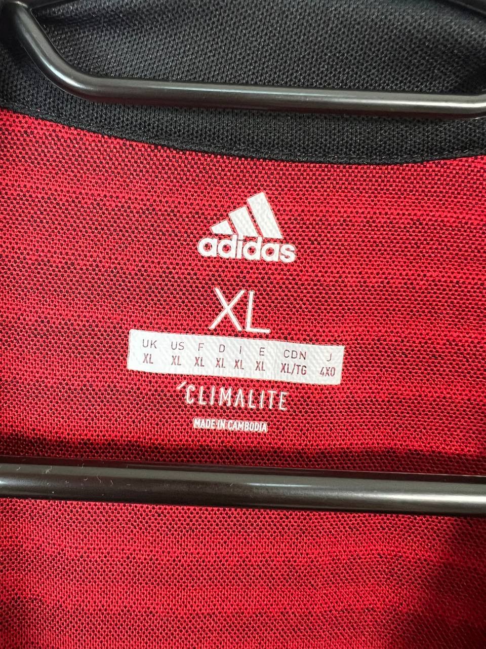 Adidas MANCHESTER UNITED 2018 2019 HOME SHIRT ADIDAS CHEVROLET Size US XL / EU 56 / 4 - 5 Thumbnail