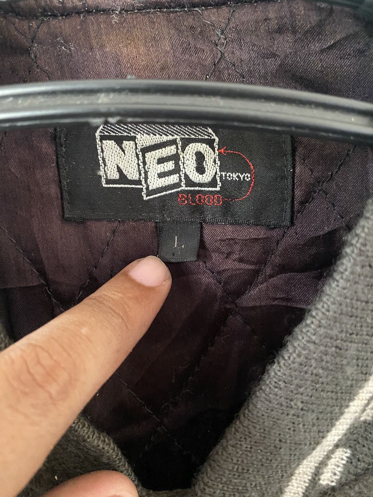 Japanese Brand × Vintage Vintage Neo Blood Classic Varsity Jacket Size US L / EU 52-54 / 3 - 5 Thumbnail