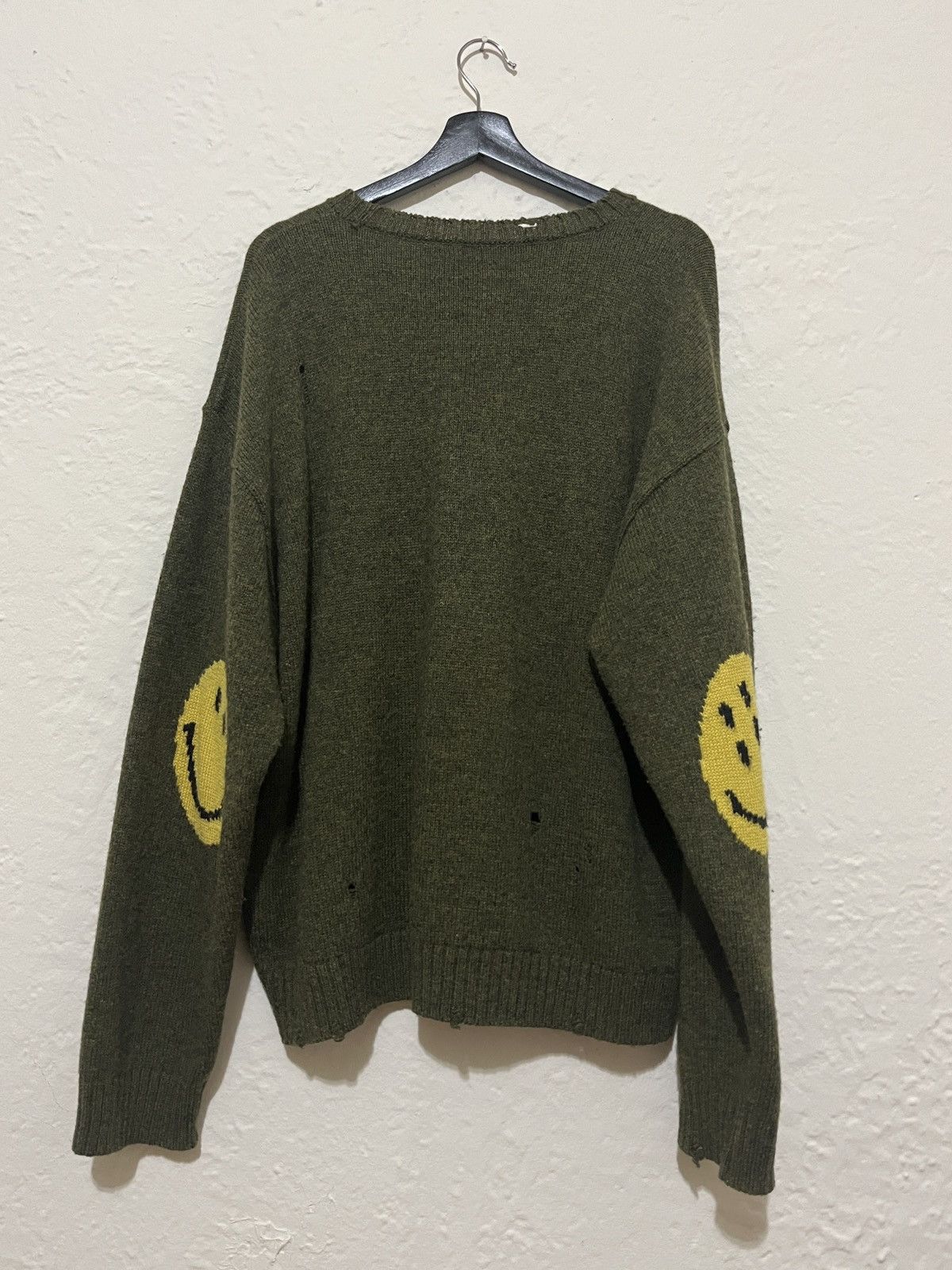 Kapital Kapital Smiley Heavy Wool Knit Sweater Size US L / EU 52-54 / 3 - 2 Thumbnail