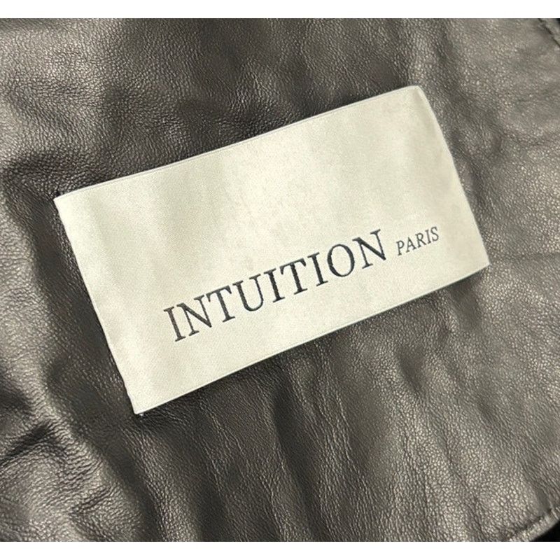 Other *R38 INTUITION Sheep Leather Bomber Jacket FR50/US40 Large Size US L / EU 52-54 / 3 - 11 Thumbnail