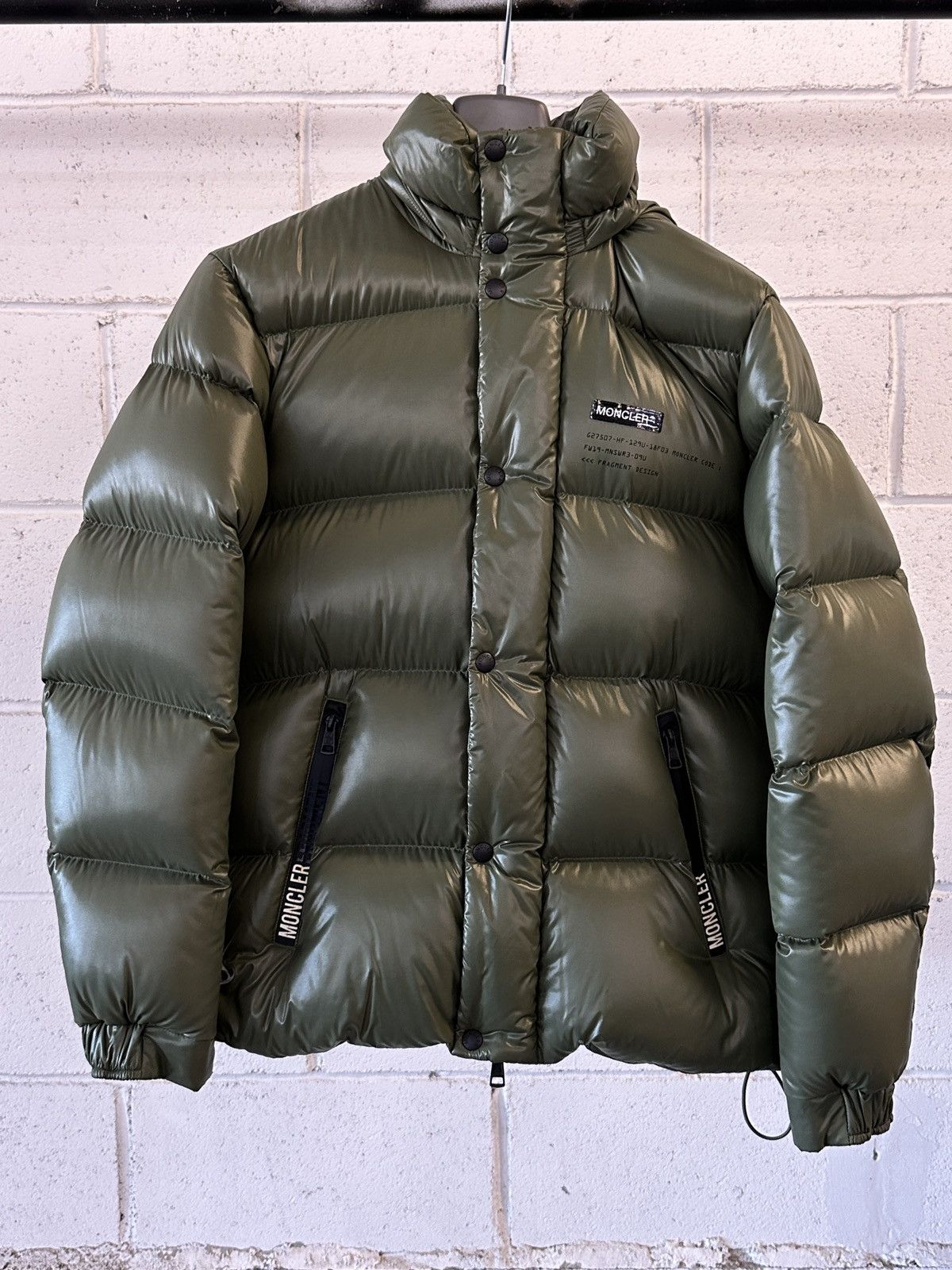 Image of Moncler Puffer Jacket. Size S, Men's