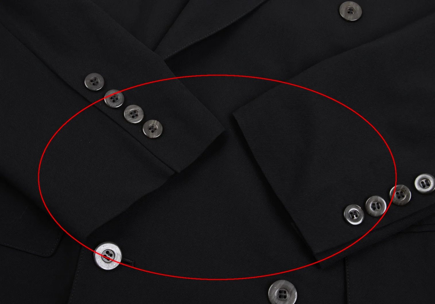 Jean Paul Gaultier Wool Big Lapel Double Jacket in Black Size 48 Size US M / EU 48-50 / 2 - 6 Thumbnail