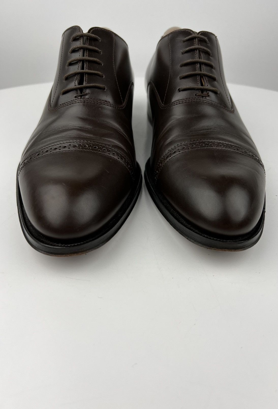 Suitsupply SUITSUPPLY Oxfords Leather Shoes Lace Up Brown Men’s Size US 10 / EU 43 - 8 Thumbnail