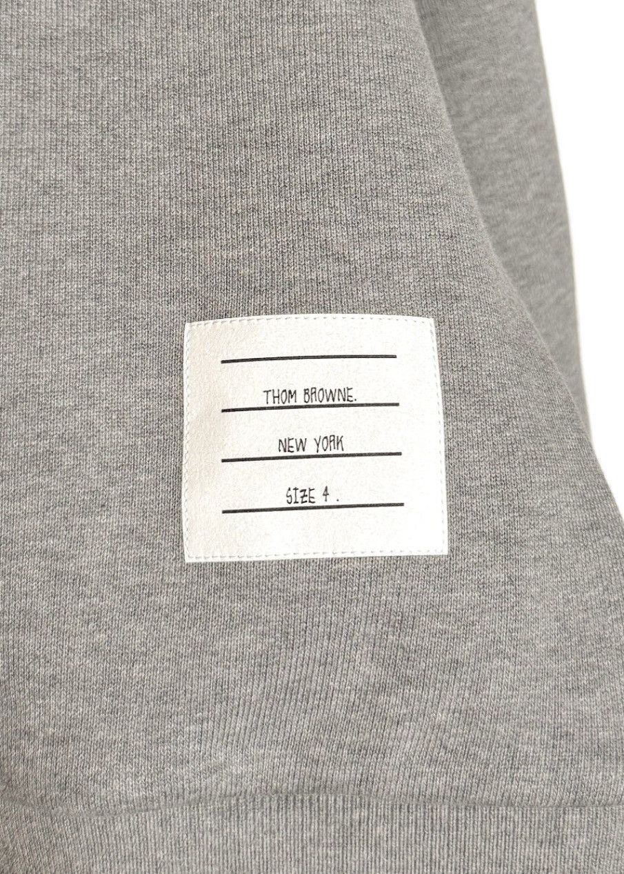 Thom Browne Thom Browne Diagonal Tricolour Stripe Grey Sweatshirt Size US XL / EU 56 / 4 - 4 Thumbnail