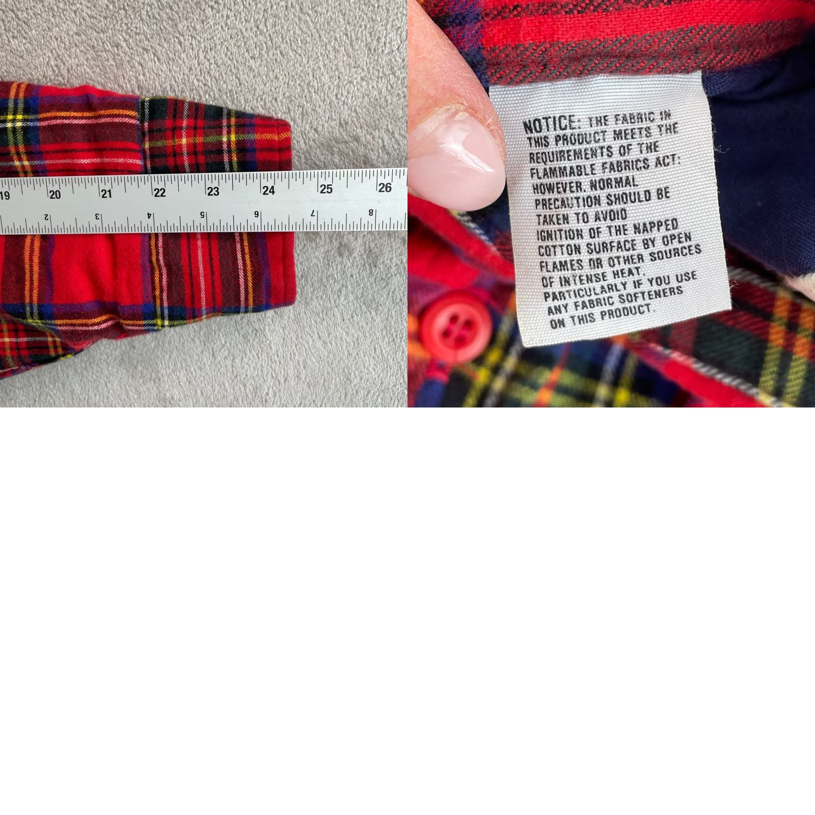 Vintage VINTAGE LL Bean Flannel Shacket Men L Red Plaid USA Made Size US L / EU 52-54 / 3 - 8 Thumbnail