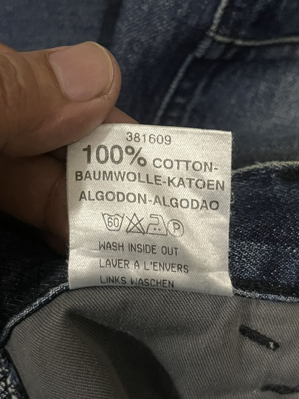 G-Star Vintage G Star Raw Blue Washed Cargo Ripped Distressed Jeans Size US 30 / EU 46 - 18 Thumbnail