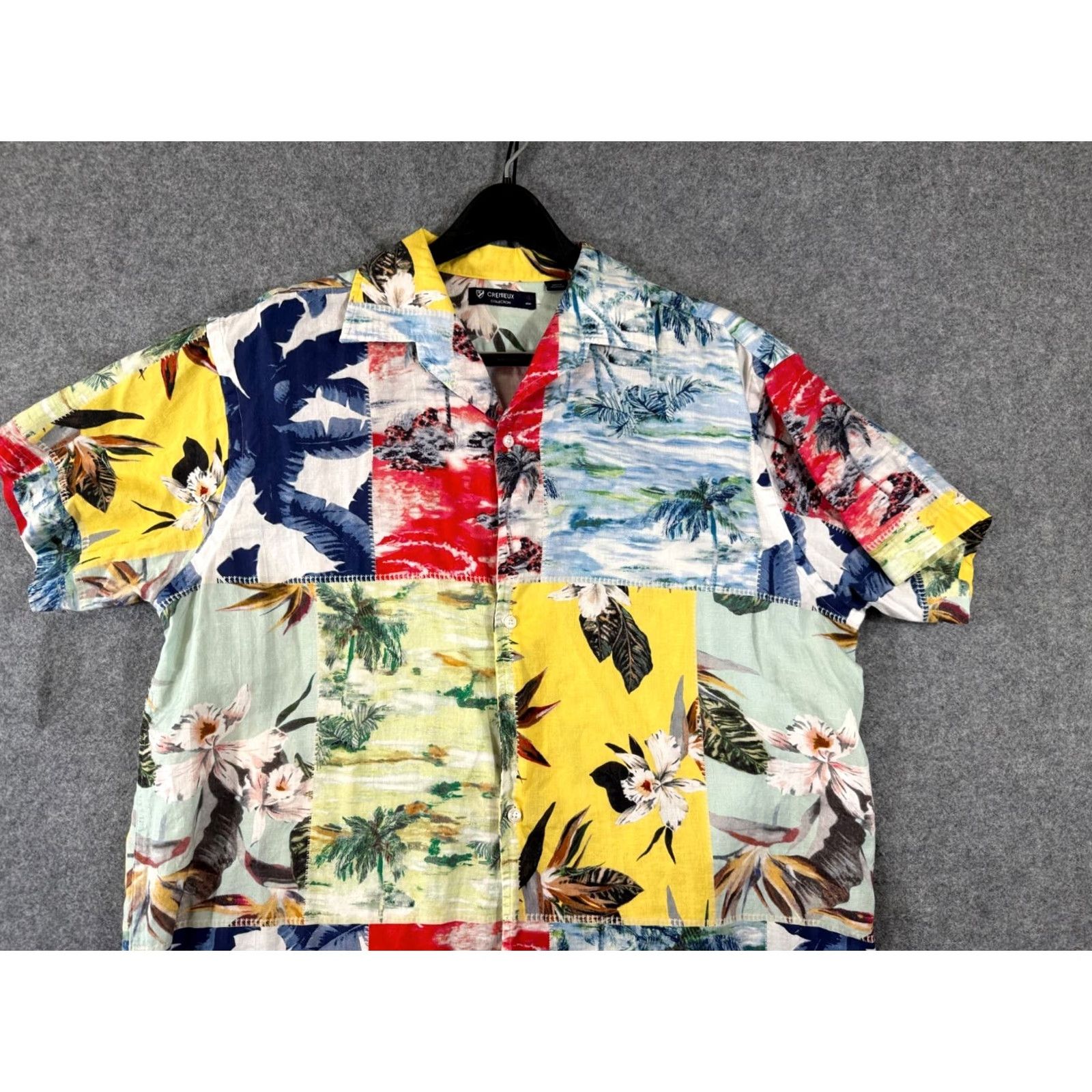 Cremieux Cremieux Collection Hawaiian Shirt Mens XL Multicolor Floral Tropical Button Up Short Sleeve Size US XL / EU 56 / 4 - 2 Thumbnail
