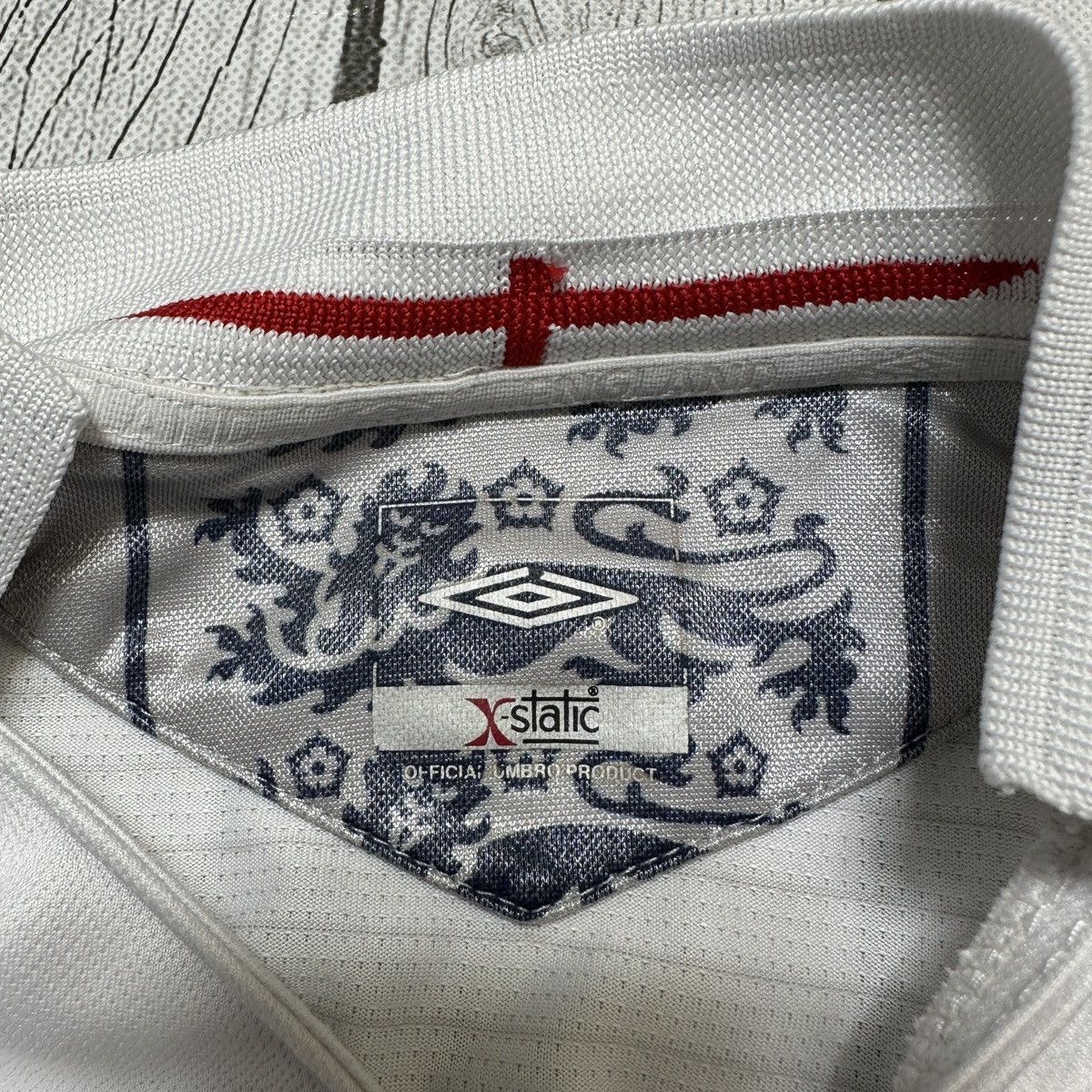 Umbro × Vintage Vintage England jersey Size US S / EU 44-46 / 1 - 7 Thumbnail