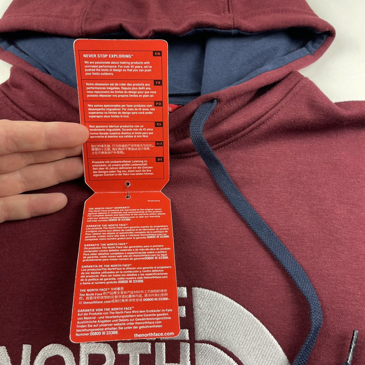 The North Face THE NORTH FACE Drew Peak Hoodie Sweatshirt Pullover New NWT Size US S / EU 44-46 / 1 - 7 Thumbnail