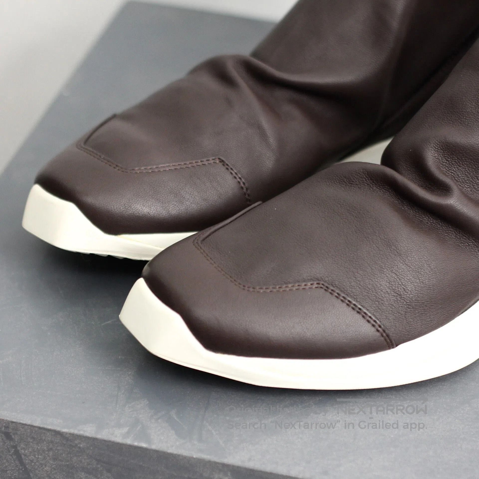 Rick Owens Rick Owens Leather Tank Boots. Size US 7 / EU 40 - 4 Thumbnail