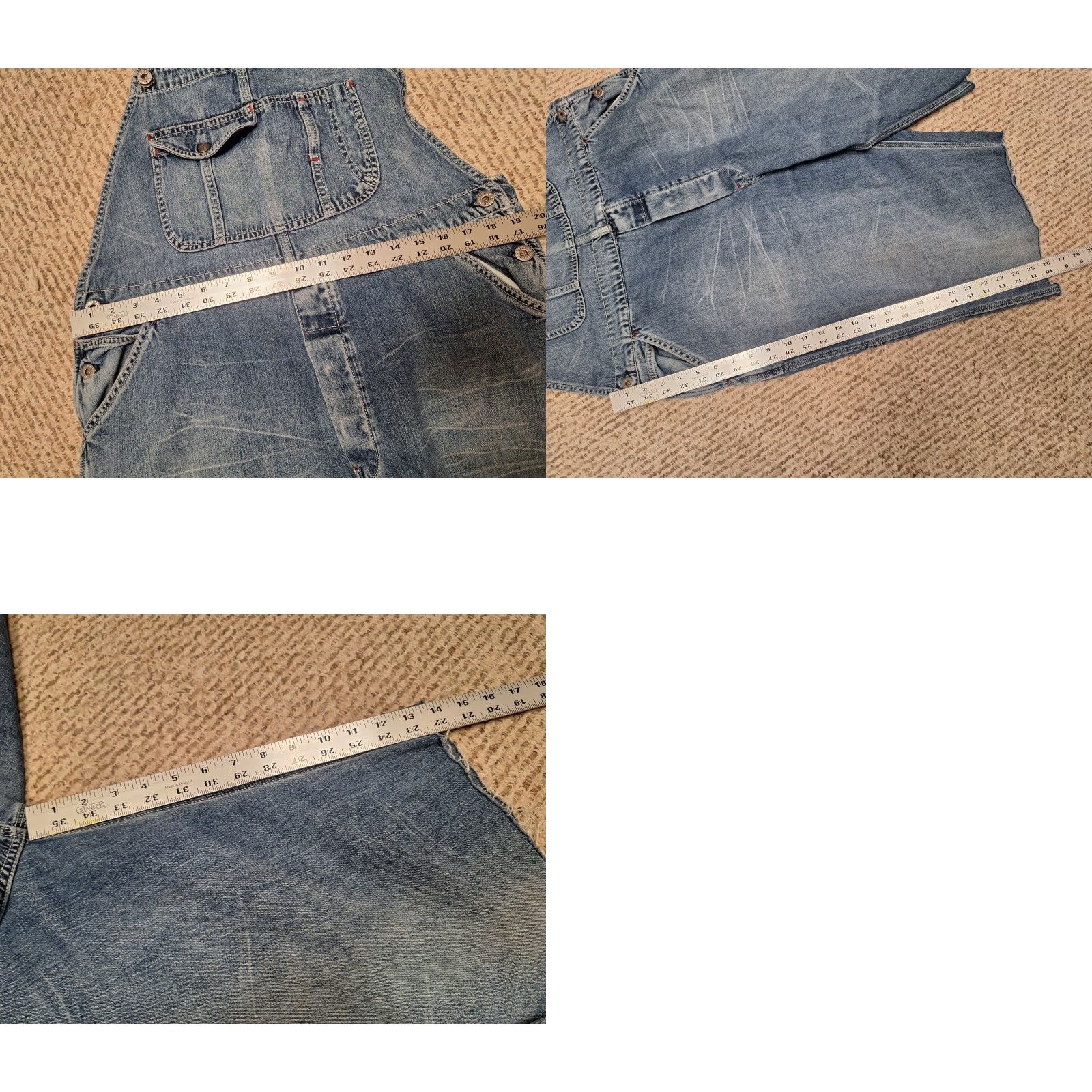Diesel VINTAGE Diesel Denim Overalls Shorts CUT Grunge Distressed XL 1990s Blue Denim Grunge See photos Italy Diesel XL Mens? Size 40" / US 18 - 8 Thumbnail