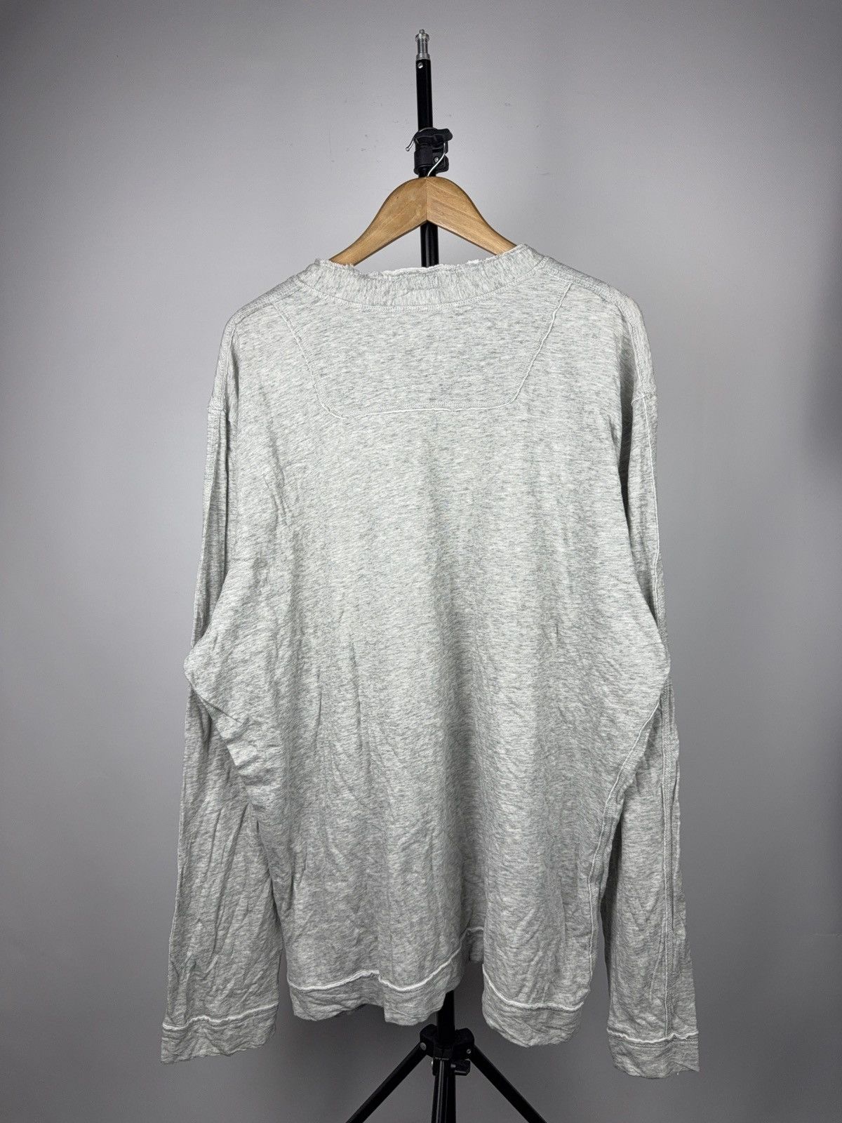 Diesel Luxury Vintage Diesel Industry Raw Neck Long Sleeve Shirt Size US XXL / EU 58 / 5 - 13 Thumbnail