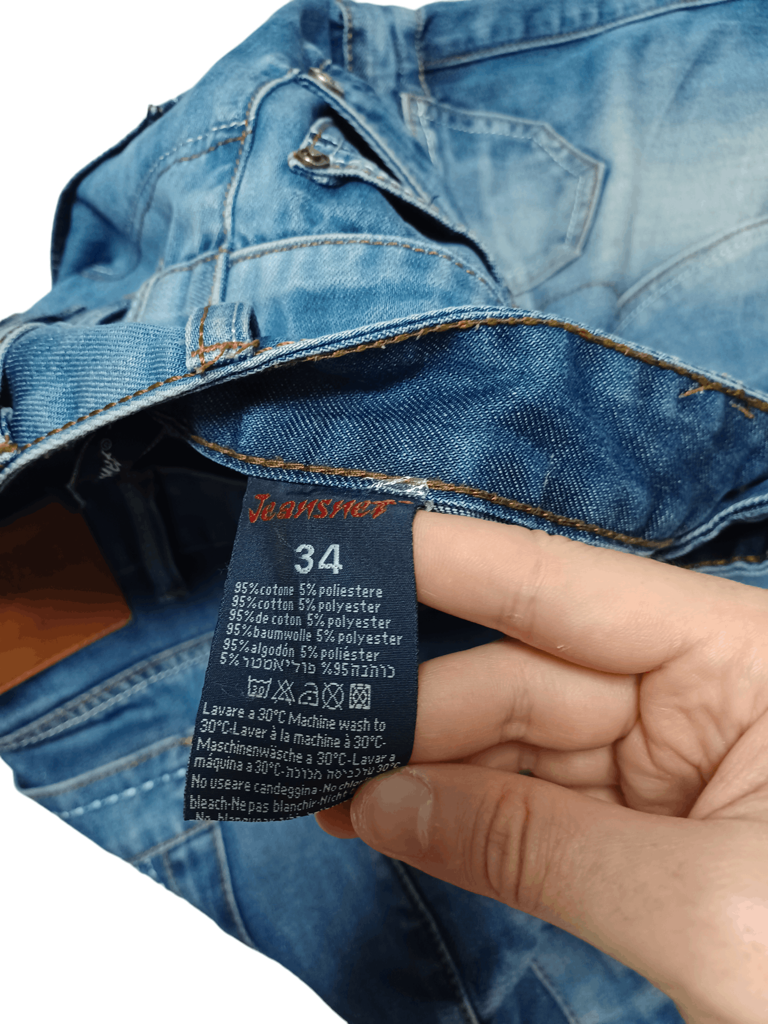 Japanese Brand JEANSNET MULTIPOCKET CARGO AVANT GARDE JAPANESE DEISGNER Y2K Size US 34 / EU 50 - 5 Thumbnail