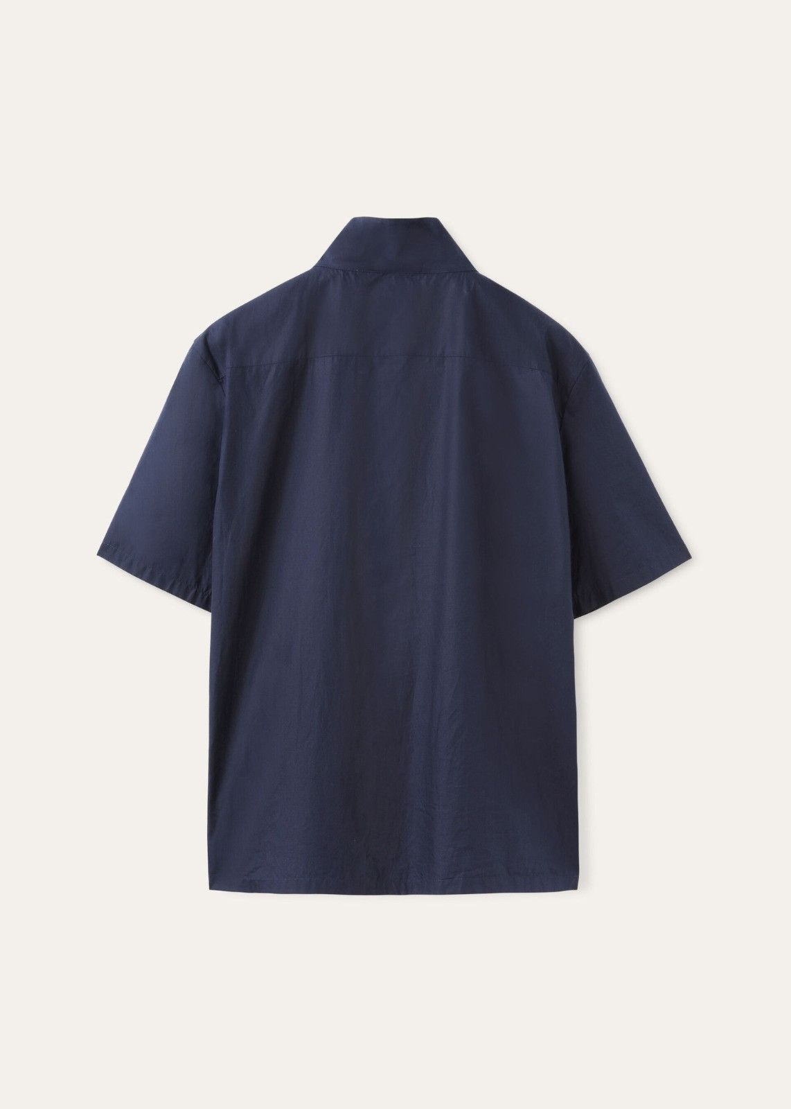 Loro Piana o1srvl11e0325 FAO0379 Cotton Shirt in Navy Blue Size US M / EU 48-50 / 2 - 2 Thumbnail