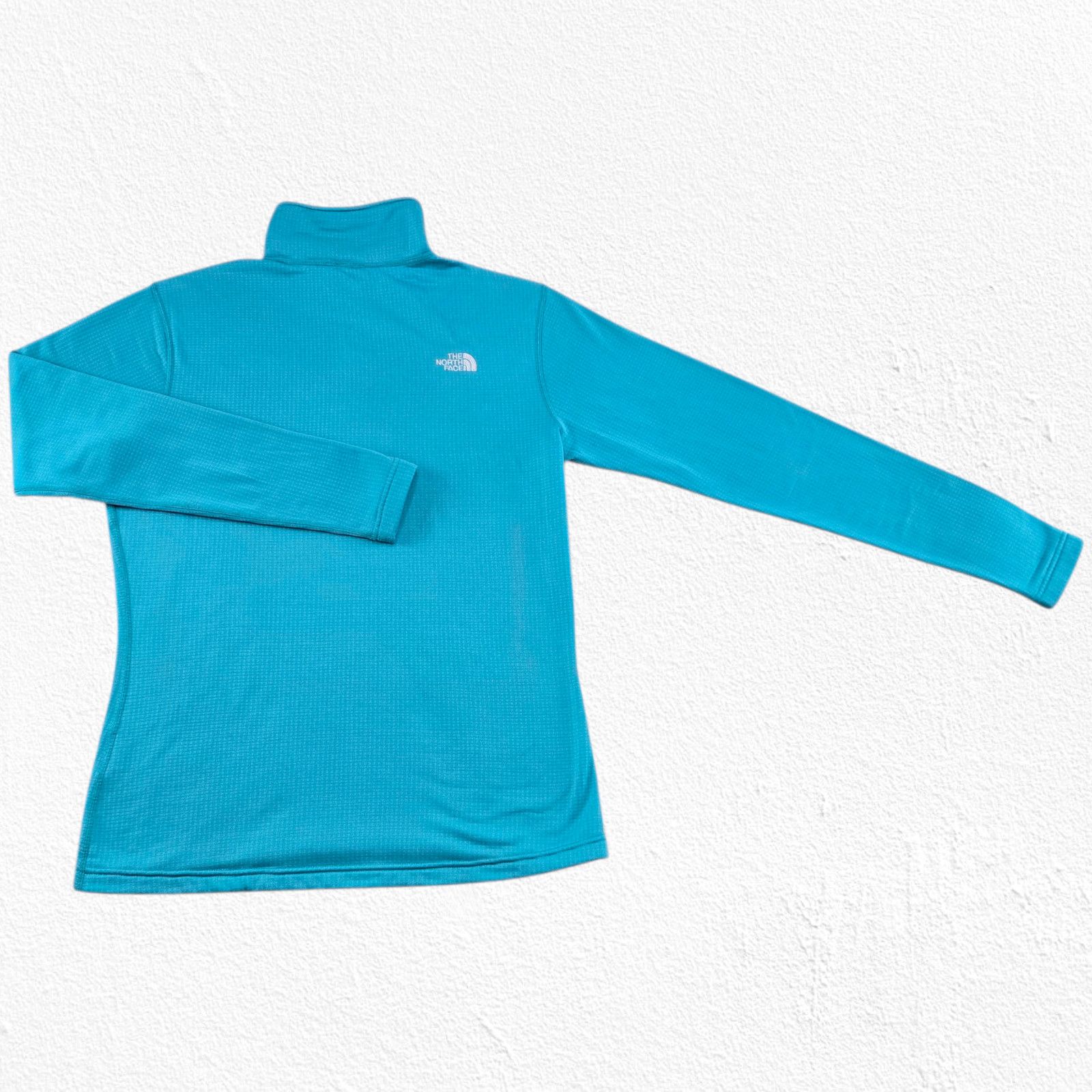 The North Face North Face Turquoise TKA Glacier 1/4 Zip Fleece Size Large Size L / US 10 / IT 46 - 9 Thumbnail
