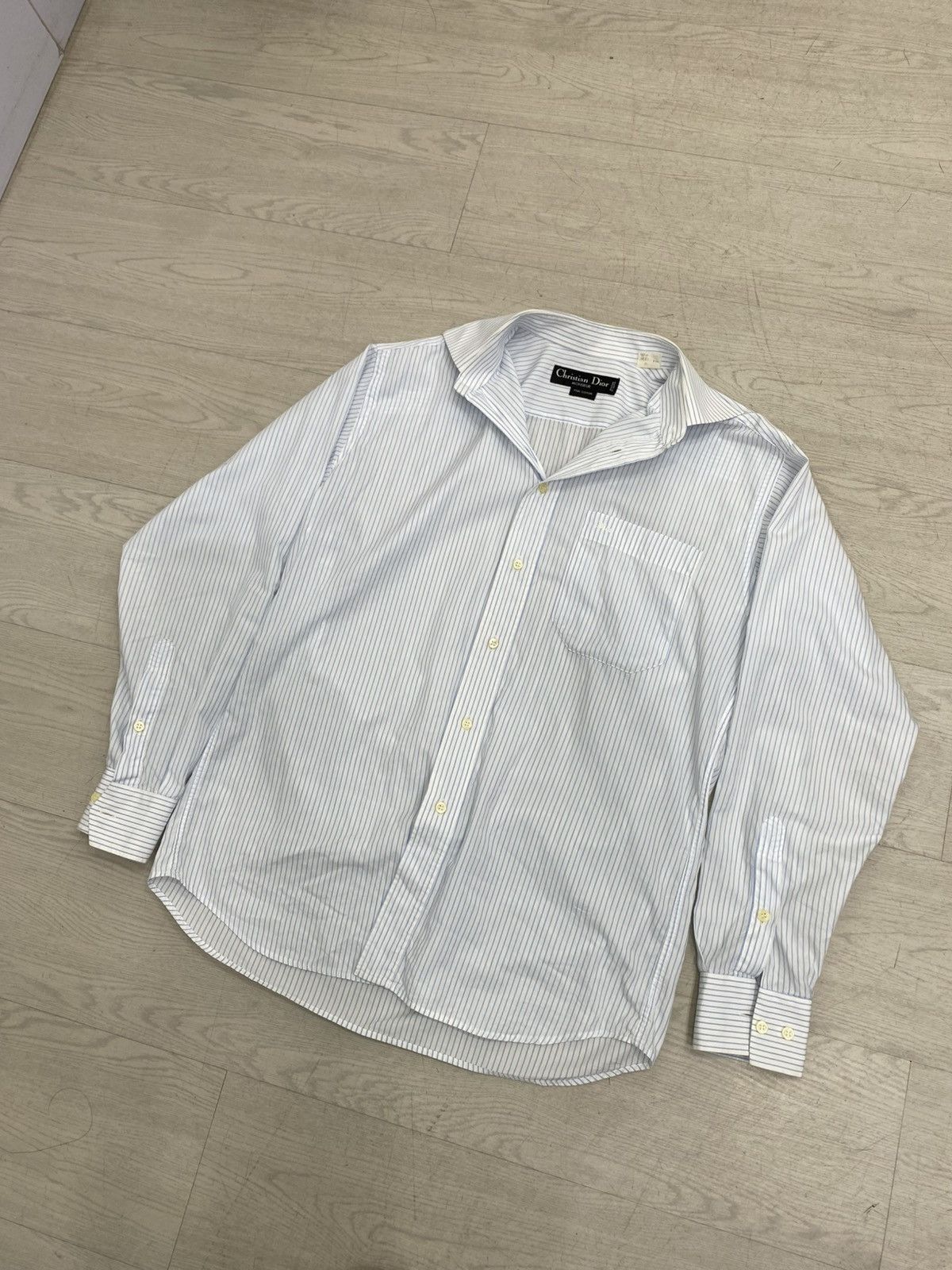 Christian Dior Monsieur Vintage Christian dior monsieur shirt Size US XL / EU 56 / 4 - 2 Thumbnail