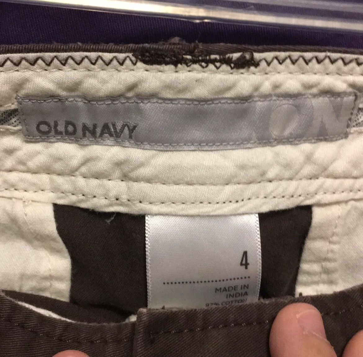 Old Navy Old Navy Brown Khakis Size 27" / US 4 / IT 40 - 4 Thumbnail
