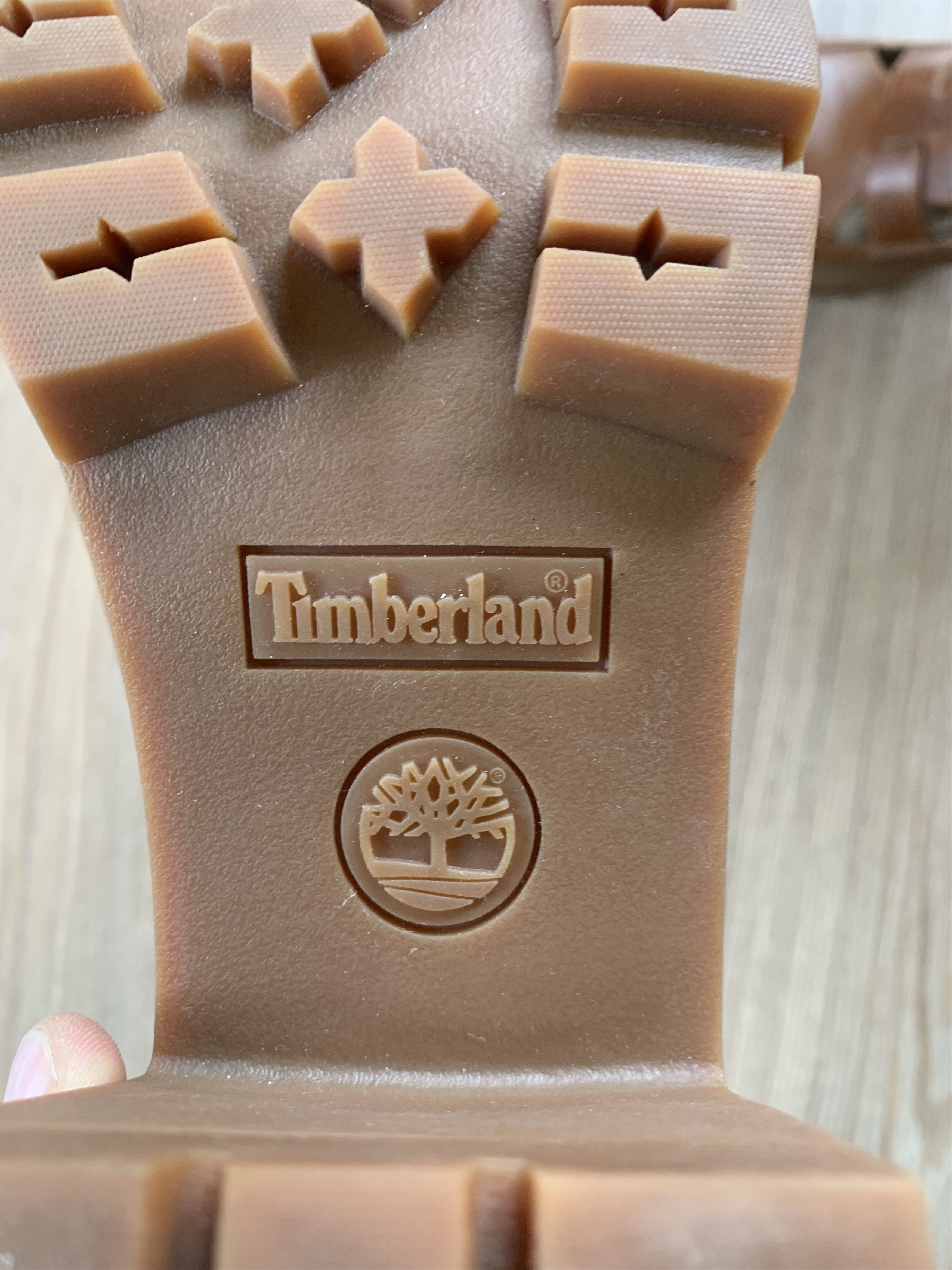Timberland Timberland Allington Brown Leather High Heeled Sandals Size US 10 / IT 40 - 9 Thumbnail