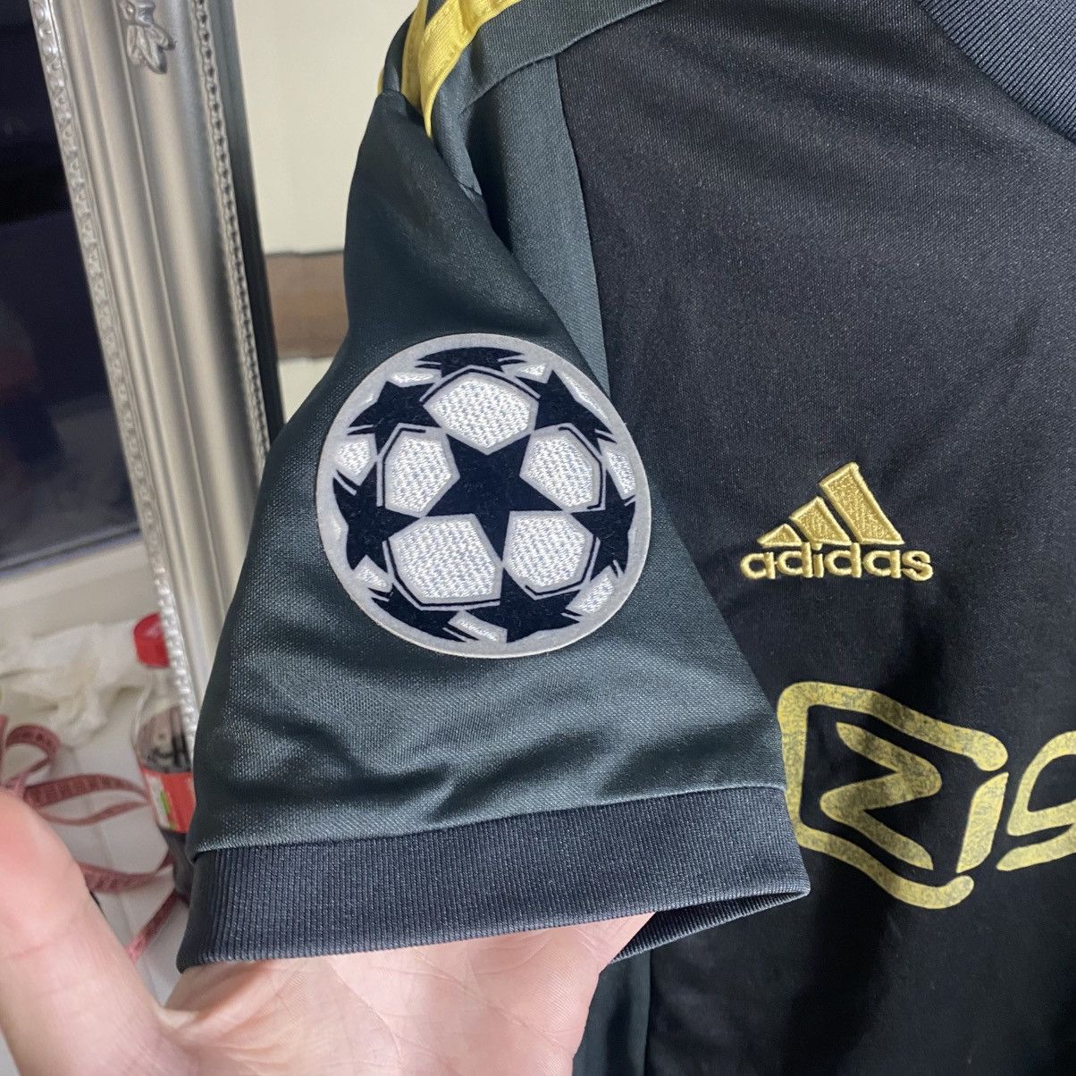 Adidas Ajax jersey Champions League Size US S / EU 44-46 / 1 - 5 Thumbnail