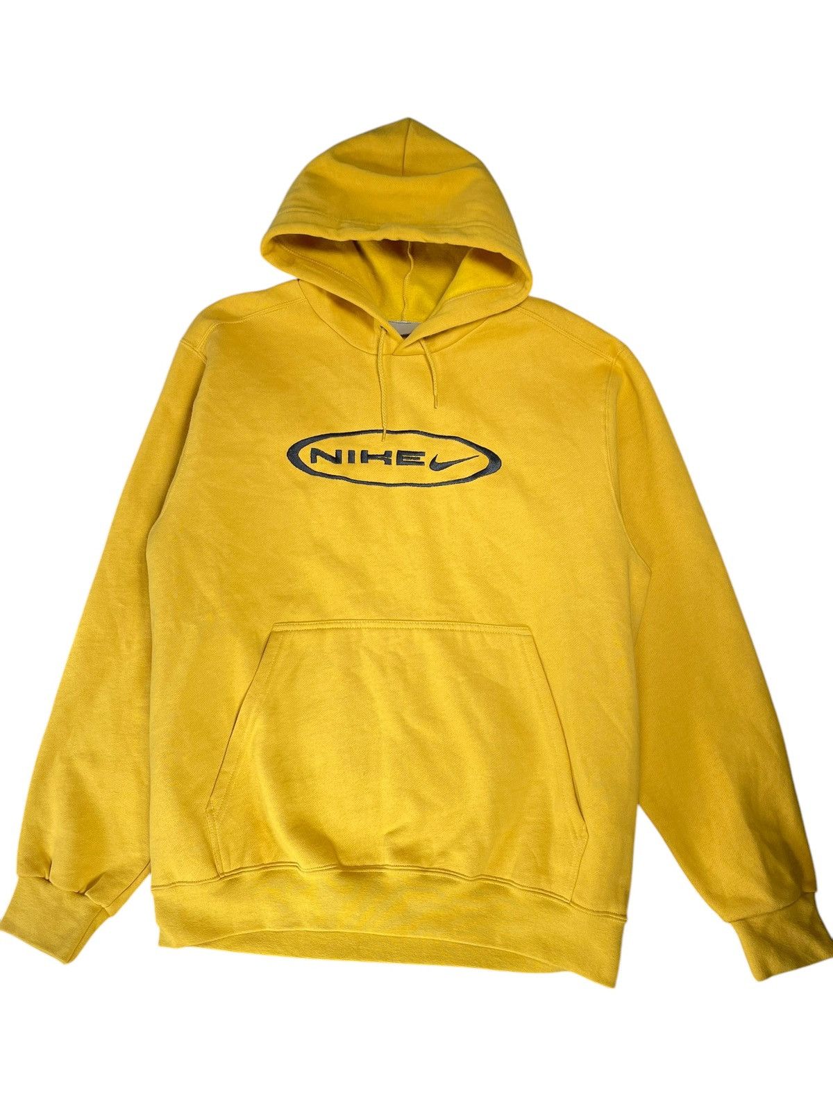 Nike × Vintage Vintage Nike Centre Swoosh Hoodie Size US M / EU 48-50 / 2 - 2 Thumbnail