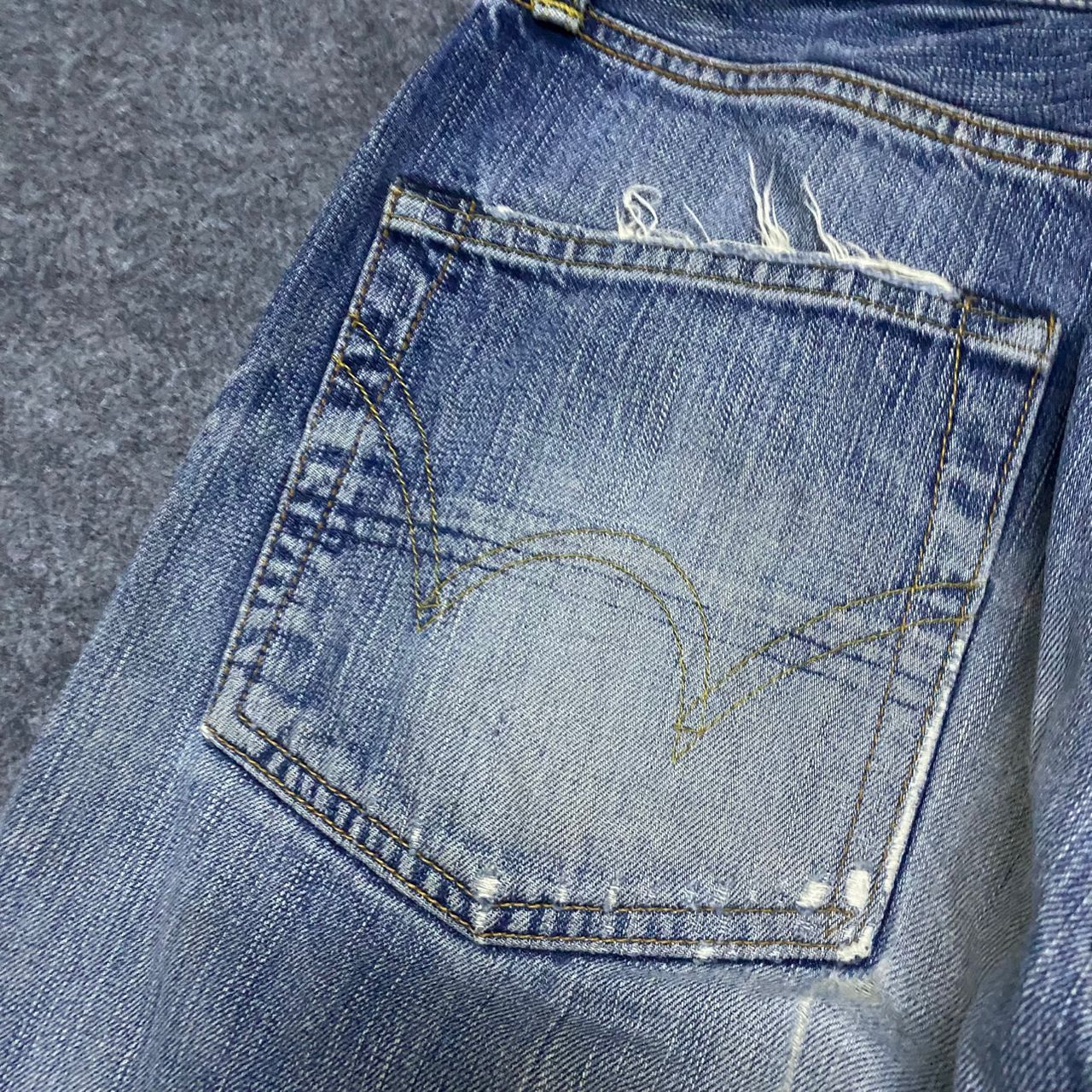 If Six Was Nine 💥Best Offer💥 Edwin 505z Selvegde Redline Distressed Denim Size US 30 / EU 46 - 17 Thumbnail